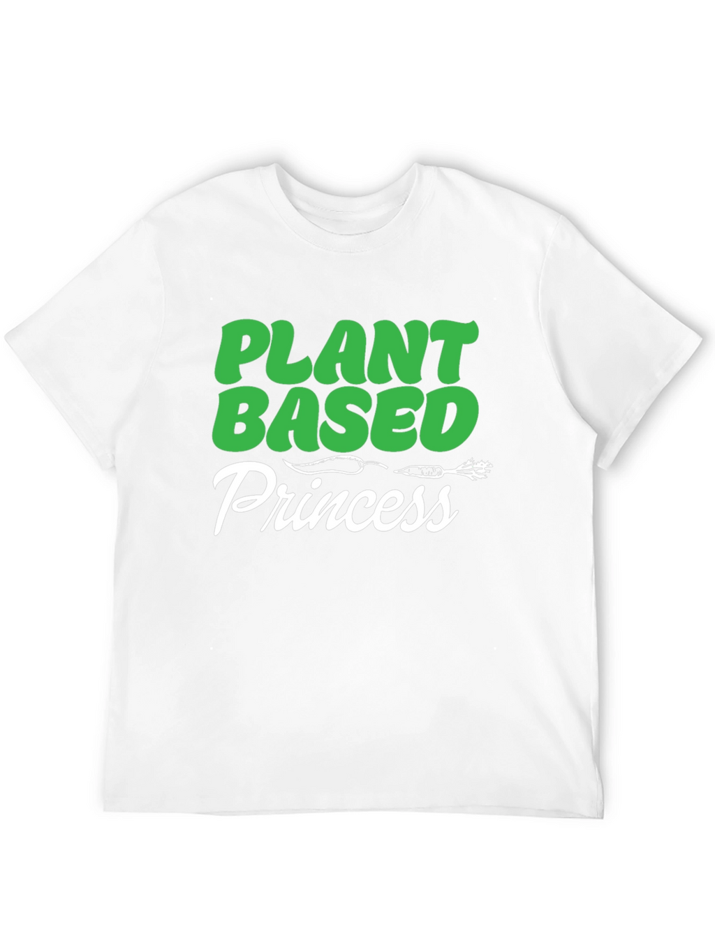 Plant Based Princess Graphic T-Shirt
