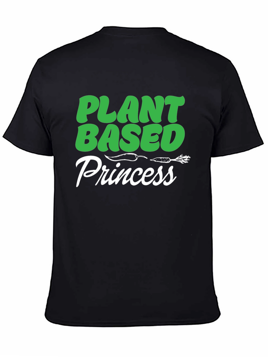 Plant Based Princess Graphic T-Shirt