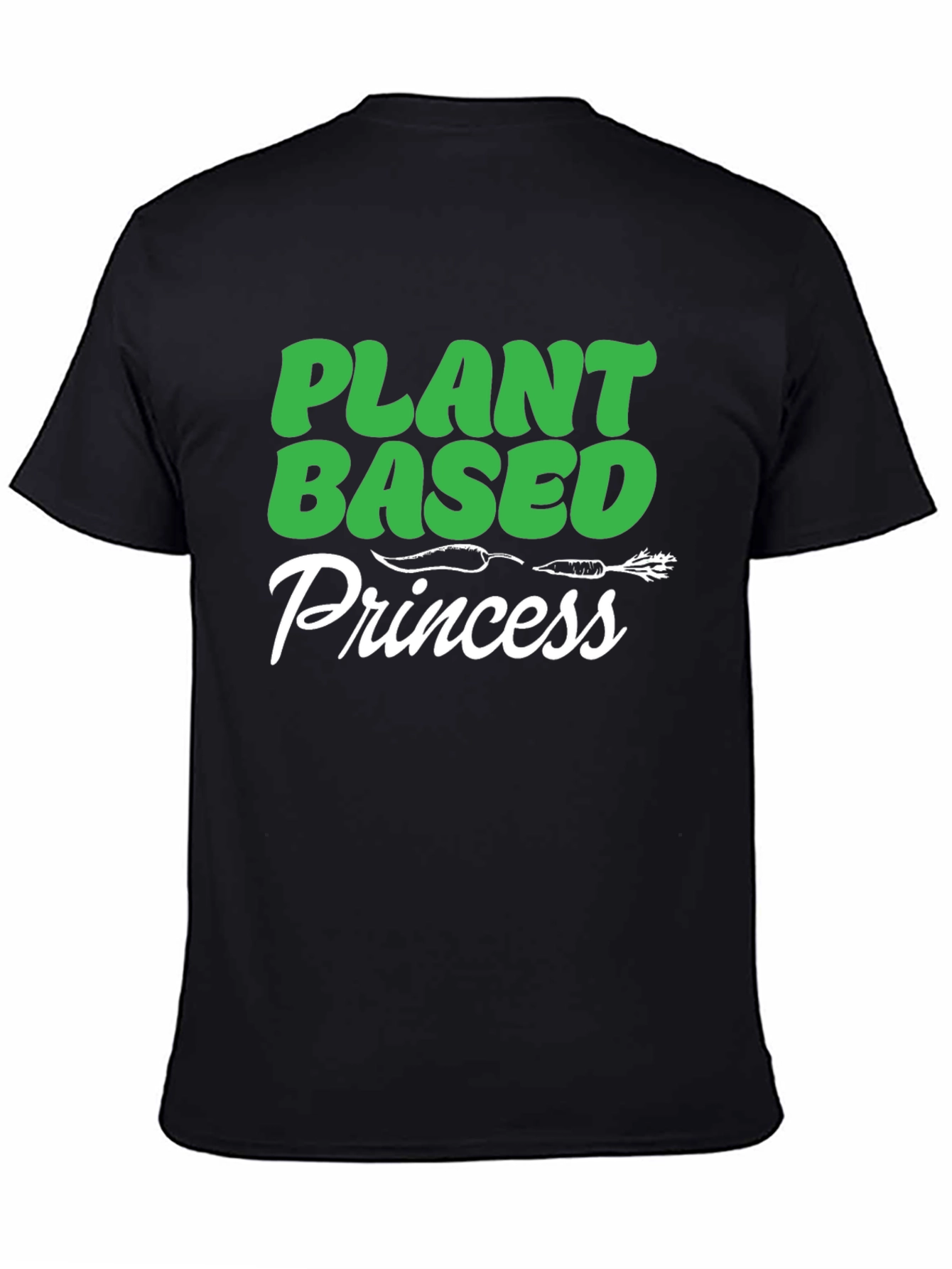 Plant Based Princess Graphic T-Shirt