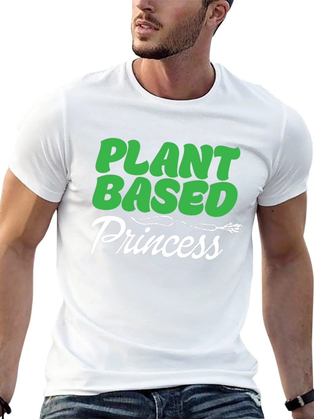 Plant Based Princess Graphic T-Shirt