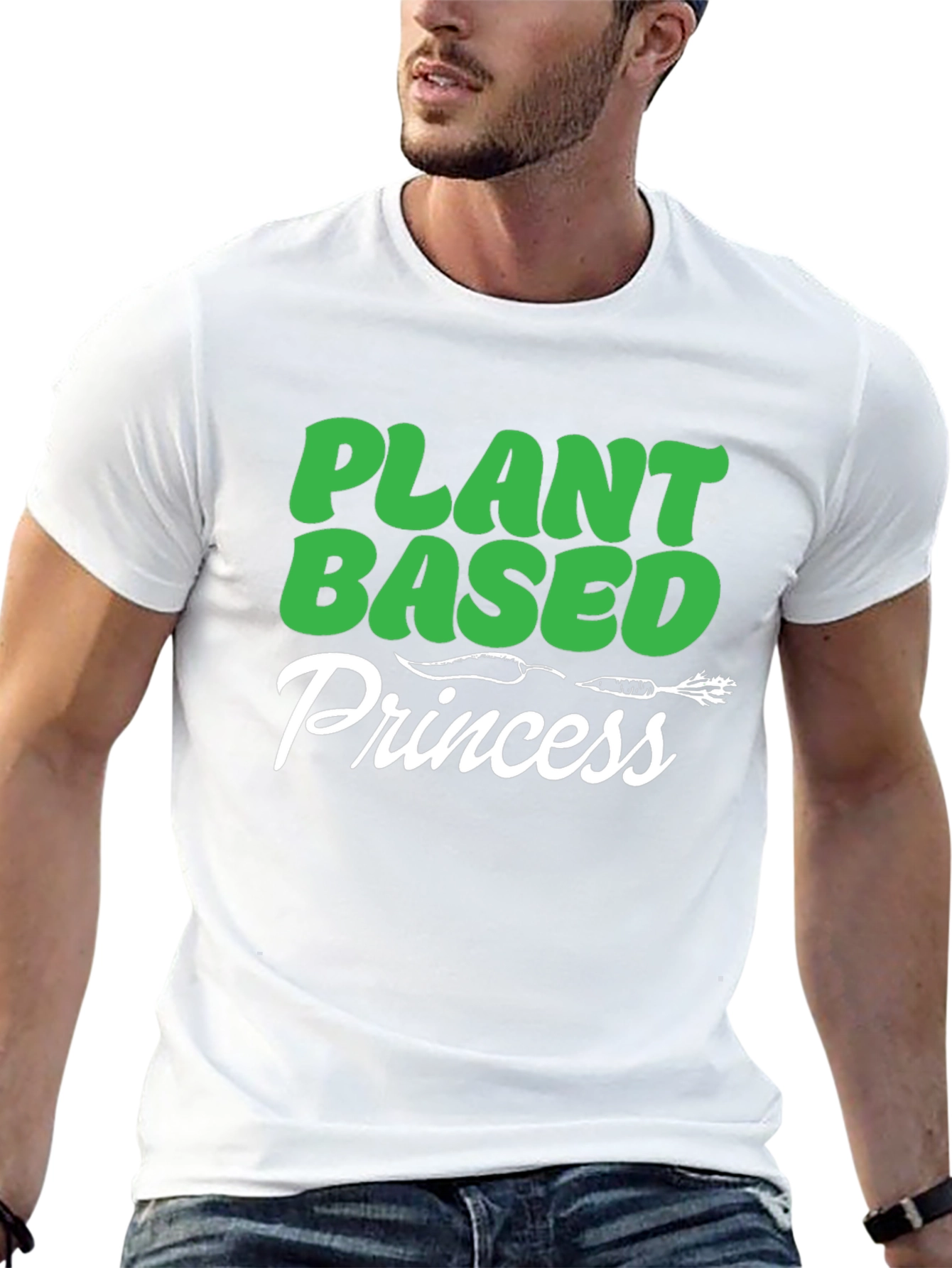 Plant Based Princess Graphic T-Shirt