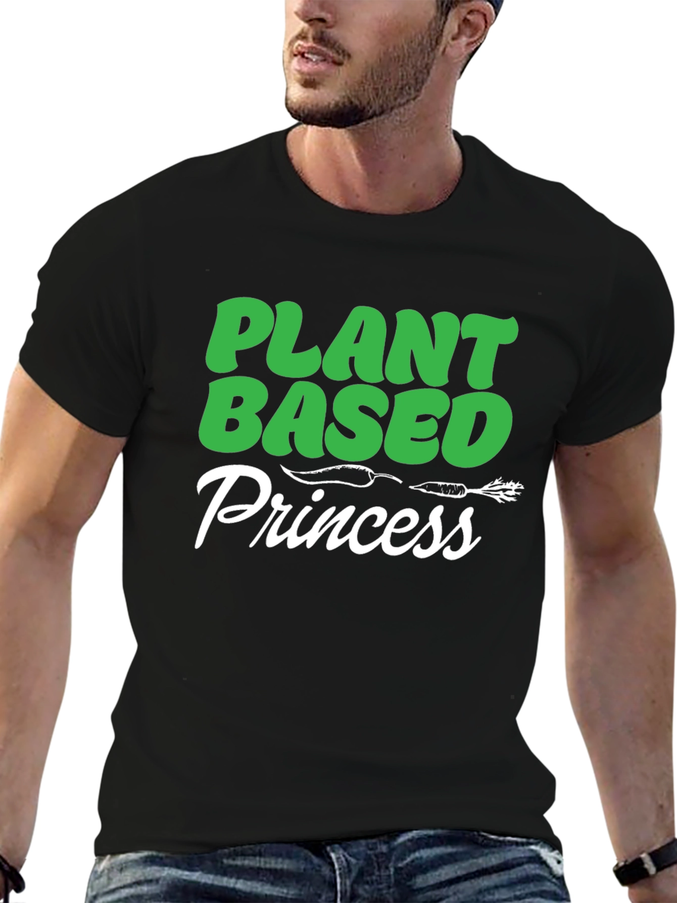 Plant Based Princess Graphic T-Shirt