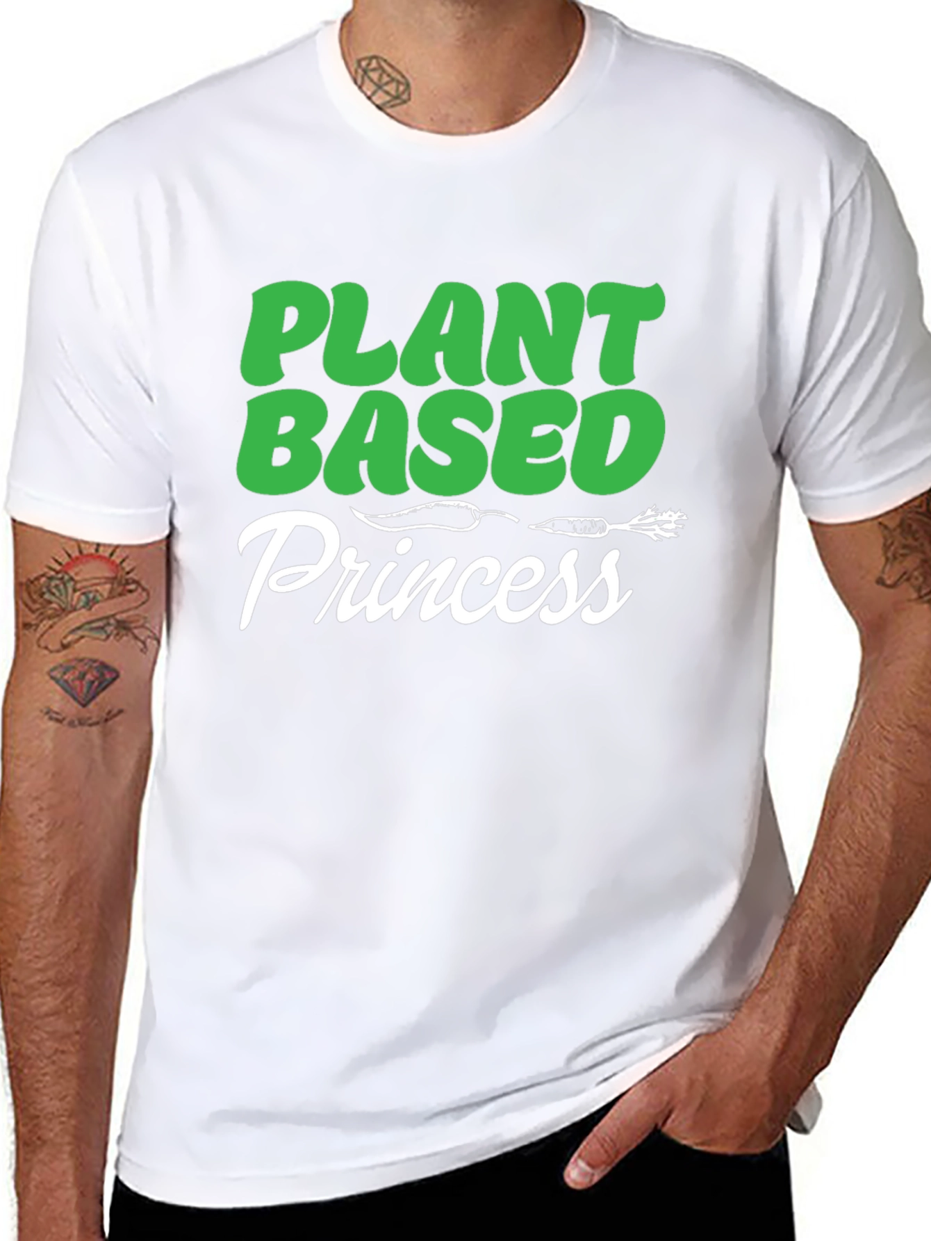 Plant Based Princess Graphic T-Shirt