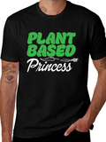 Plant Based Princess Graphic T-Shirt