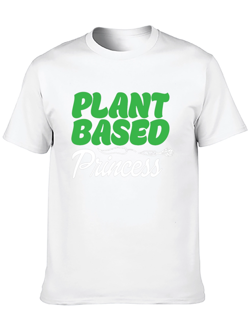Plant Based Princess Graphic T-Shirt