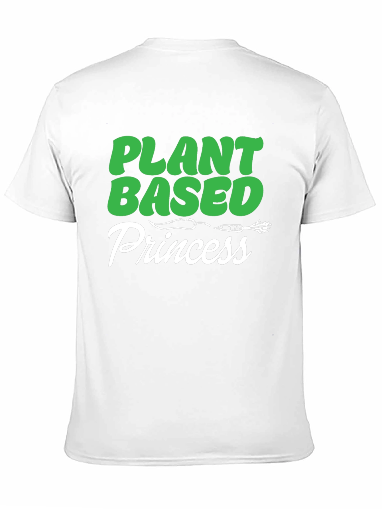 Plant Based Princess Graphic T-Shirt