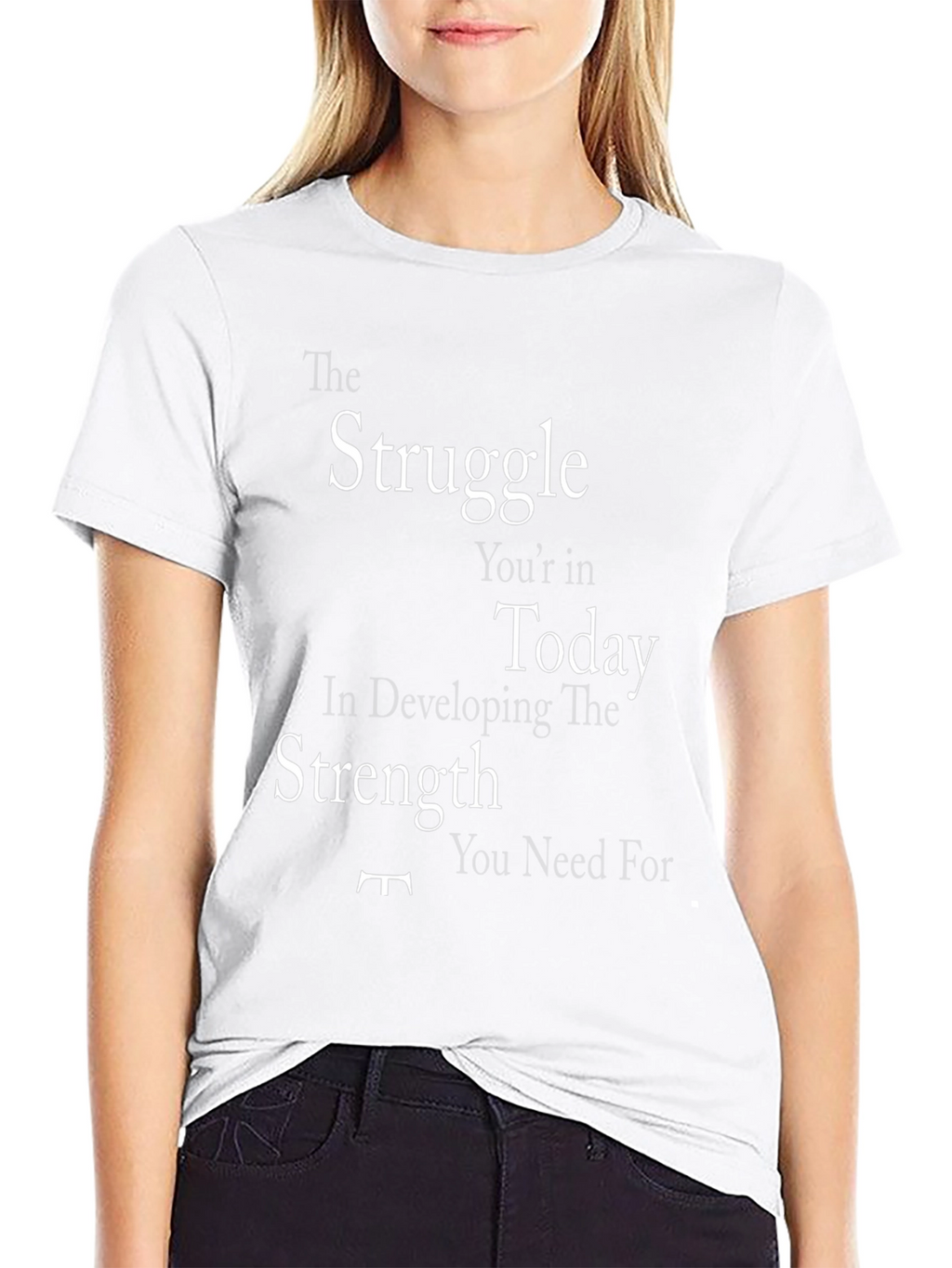 Motivational Struggle Graphic T-Shirt