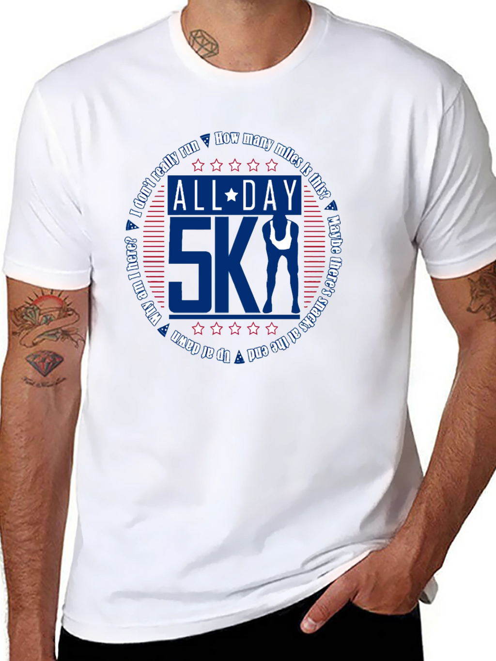 All Day 5K Run T-Shirt