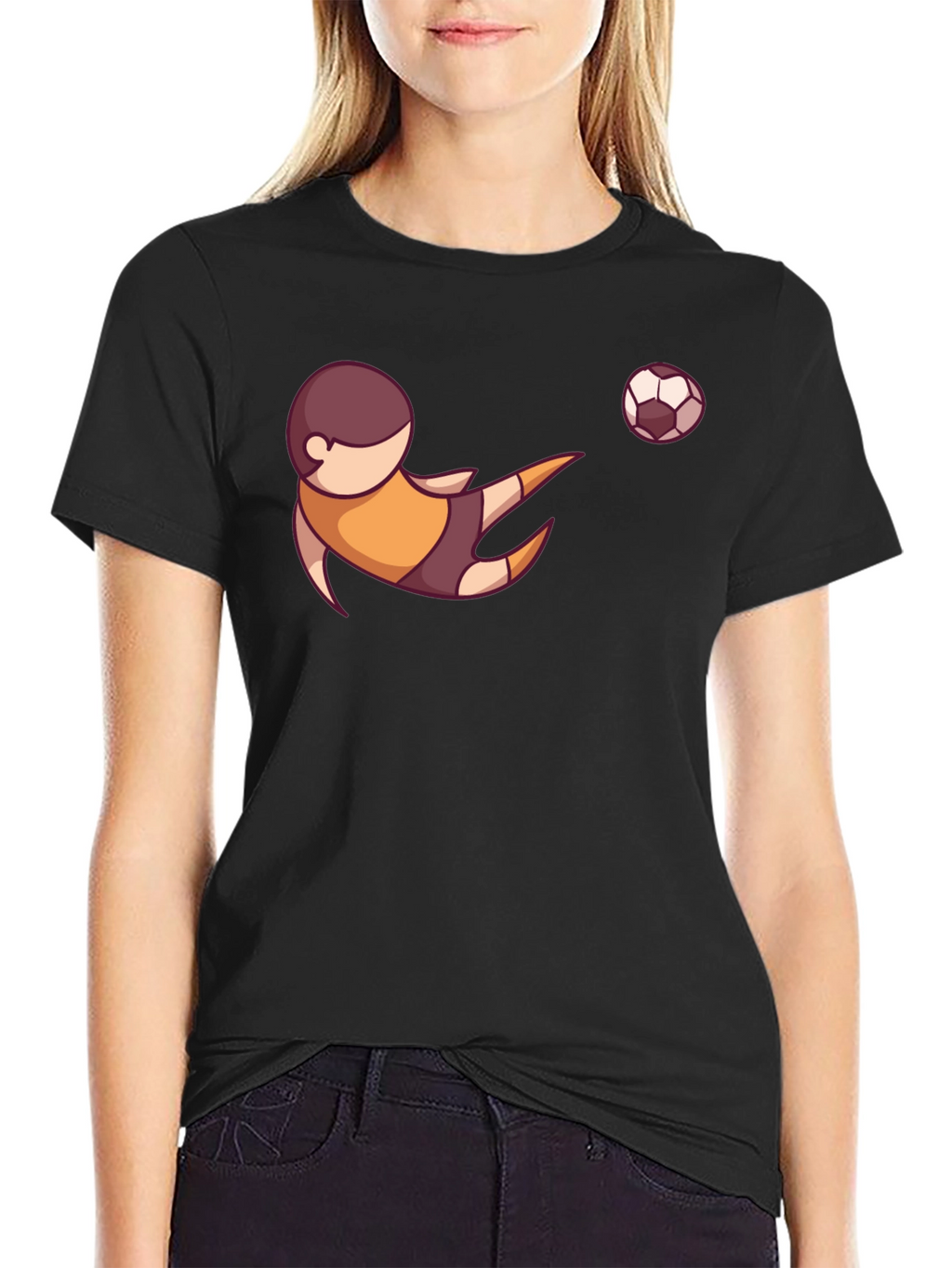 Soccer Player Kick T-Shirt
