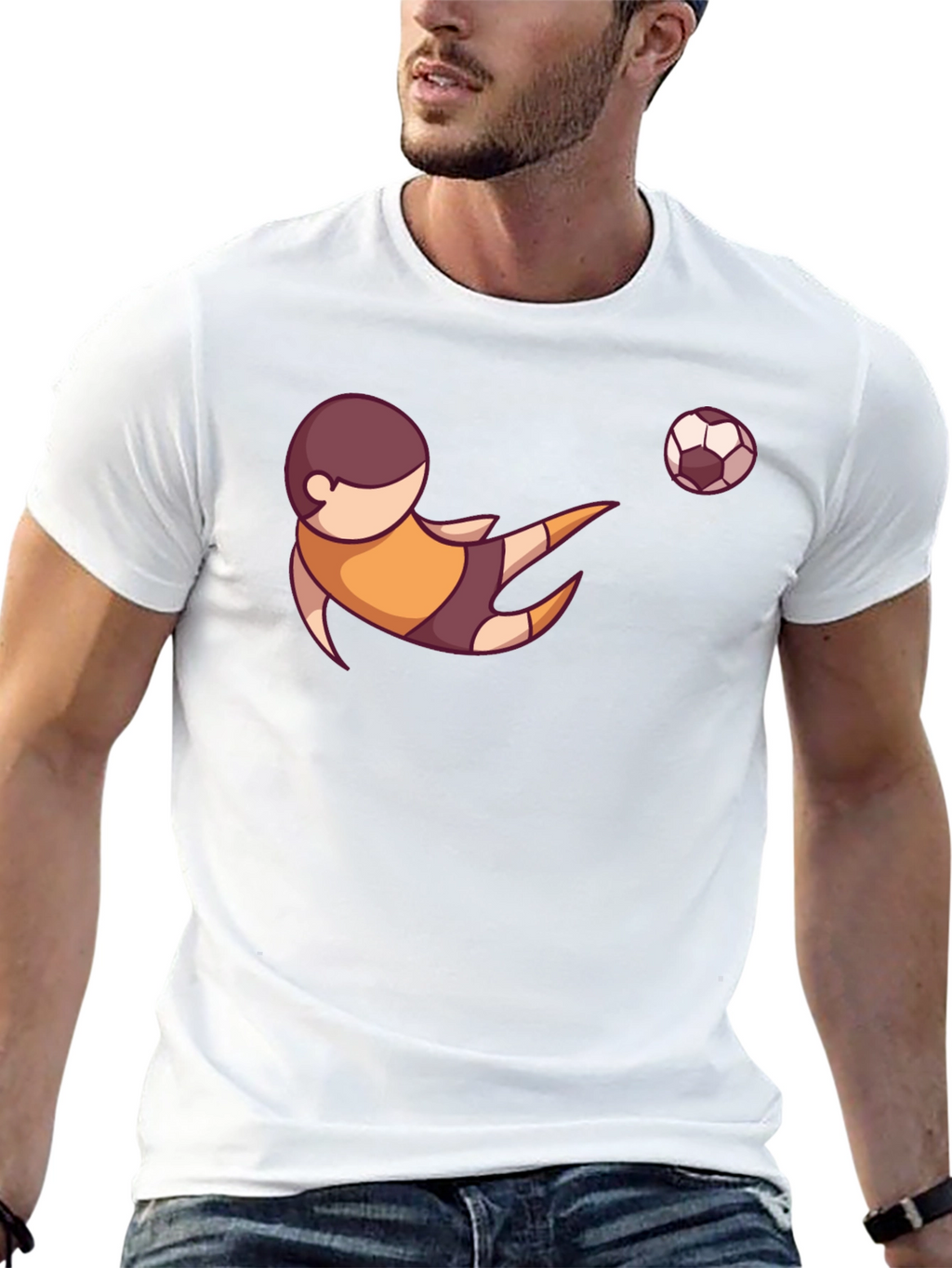 Soccer Player Kick T-Shirt
