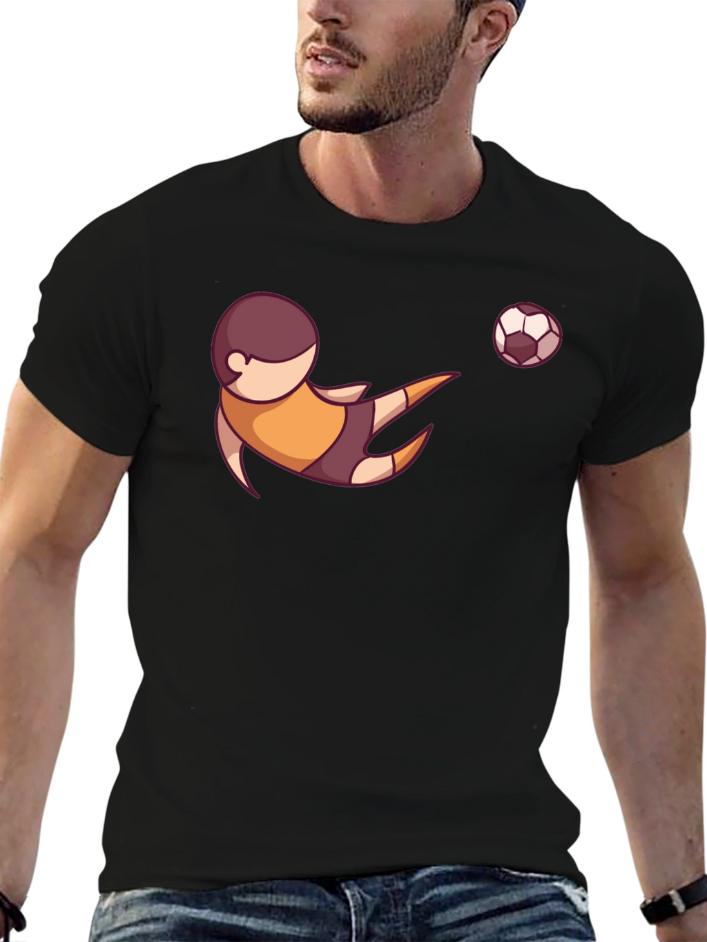 Soccer Player Kick T-Shirt
