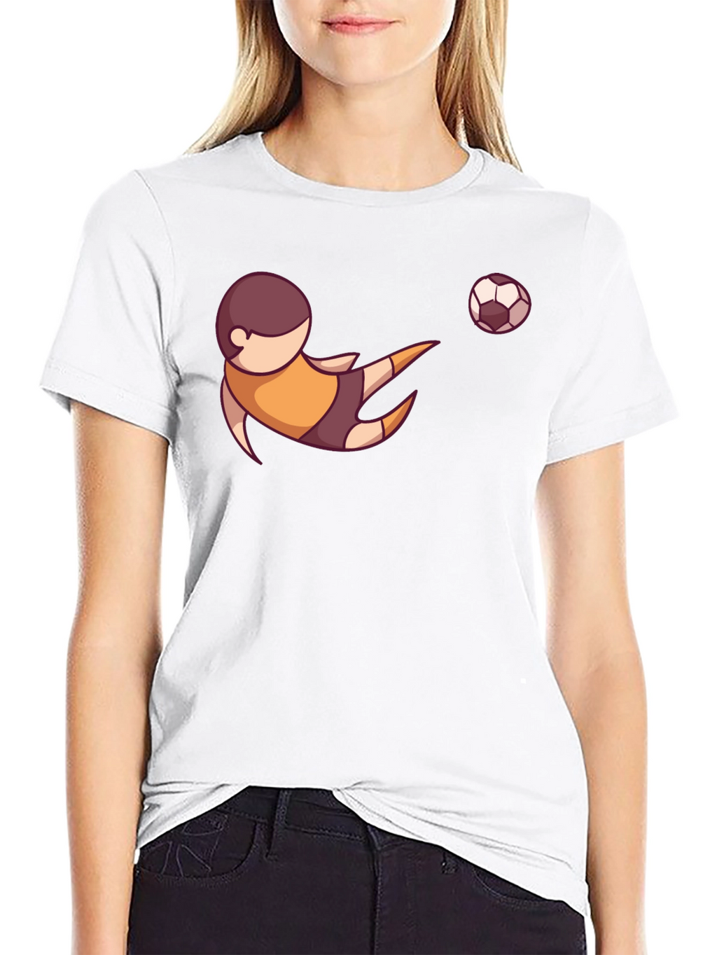 Soccer Player Kick T-Shirt