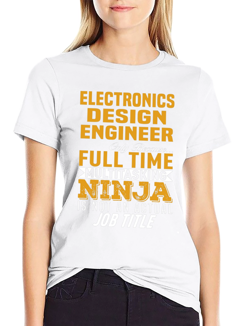 Electronics Design Engineer Multitasking Ninja T-Shirt