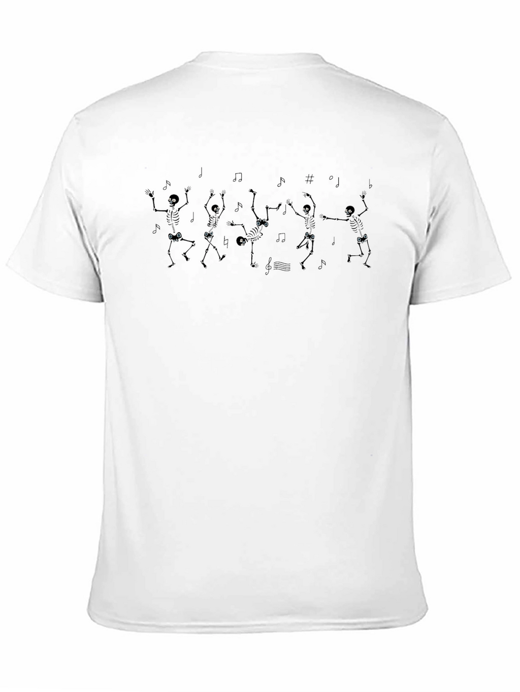 Dancing Skeletons Black T-Shirt