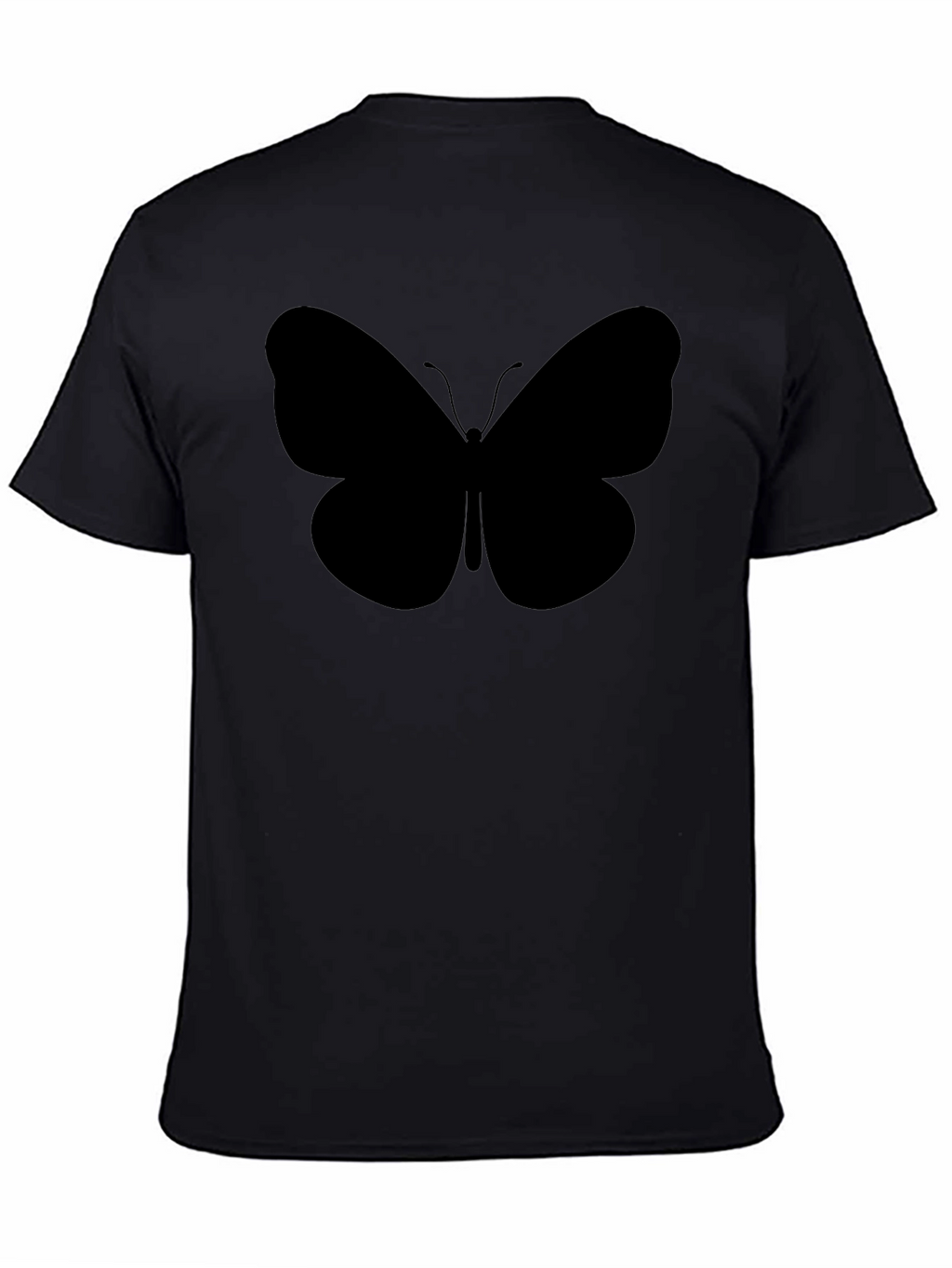 Black Butterfly Graphic Tee - Stylish Mens T-Shirt