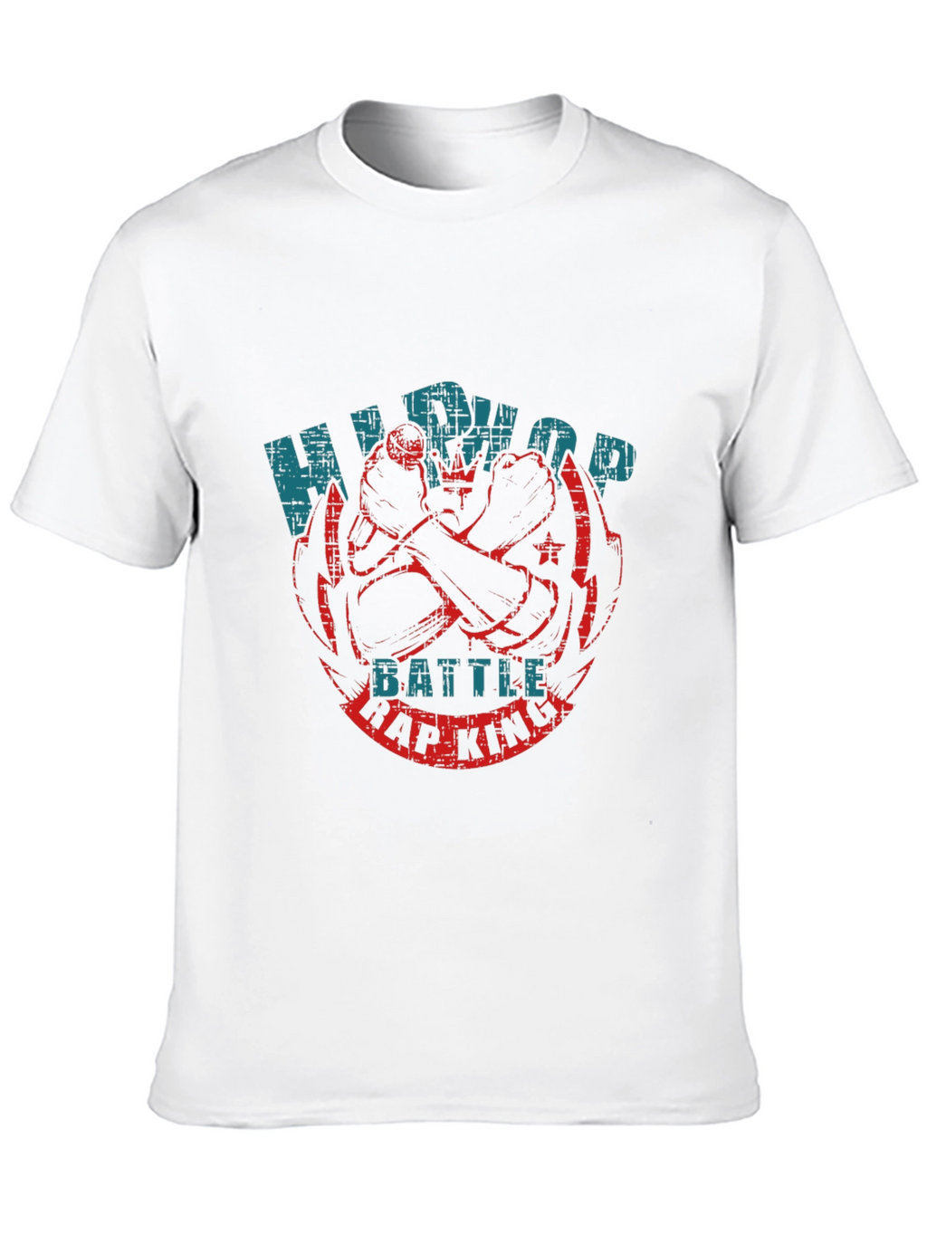 Hip Hop Battle Rap King Graphic Tee