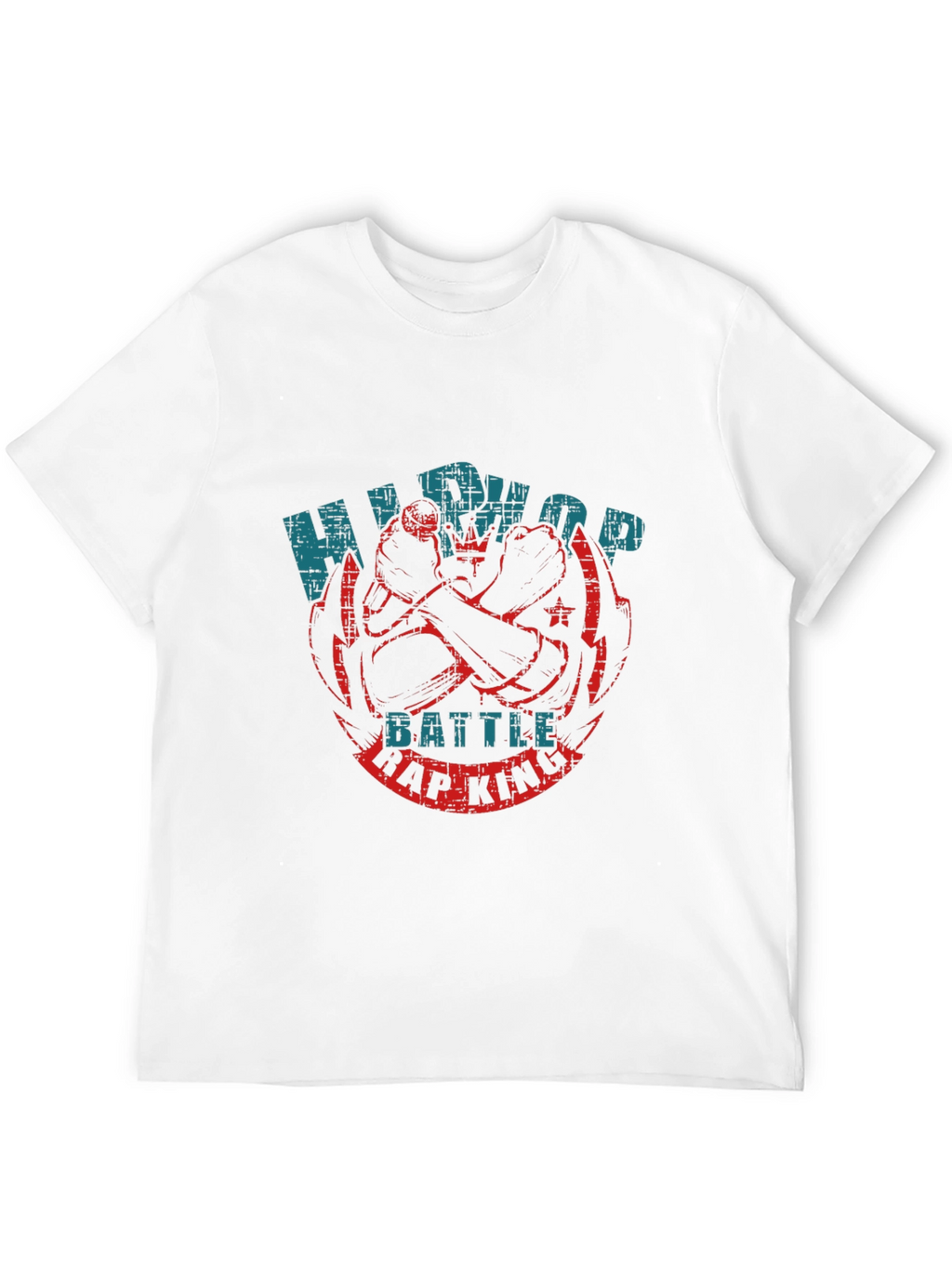 Hip Hop Battle Rap King Graphic Tee