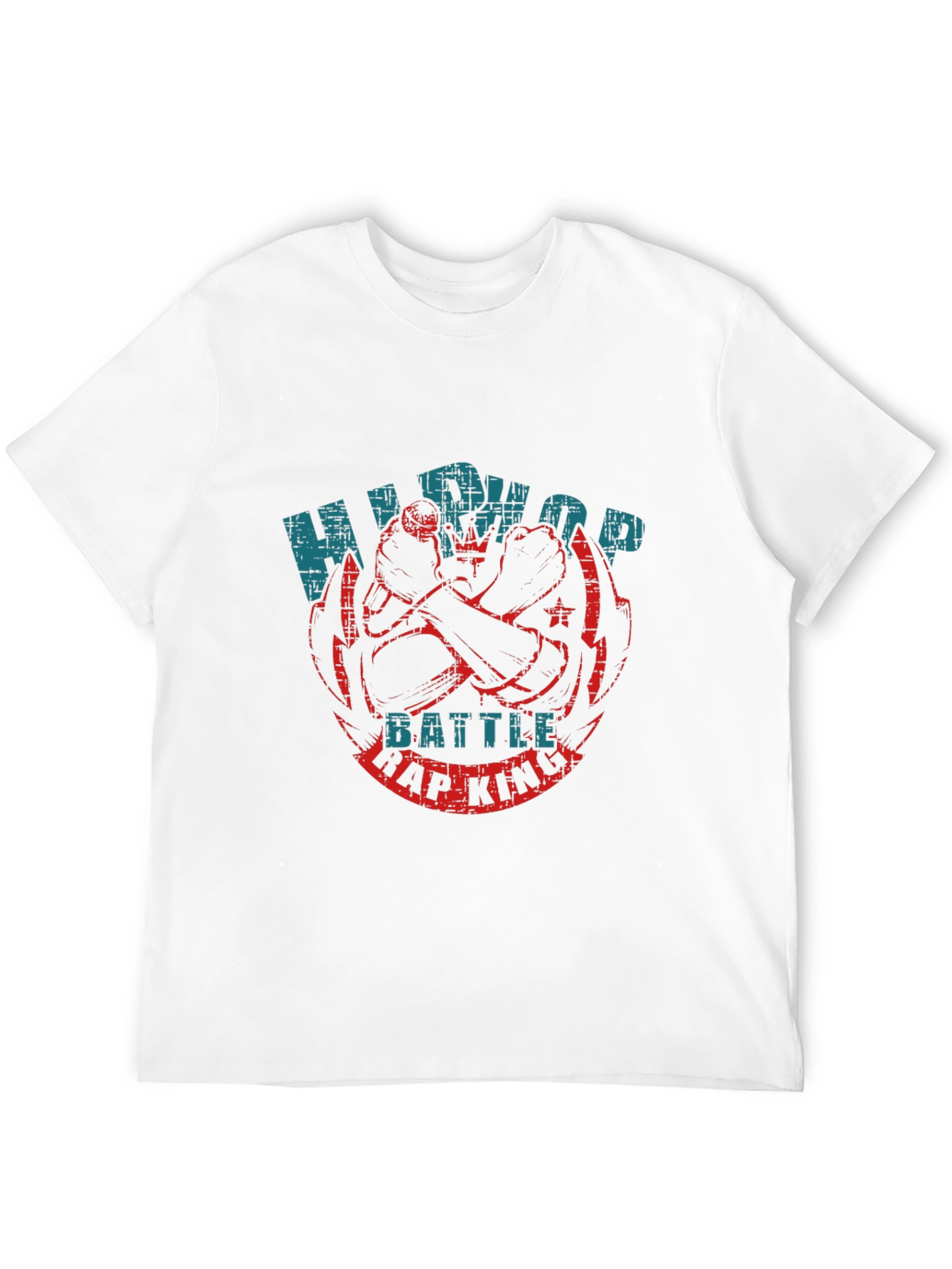 Hip Hop Battle Rap King Graphic Tee