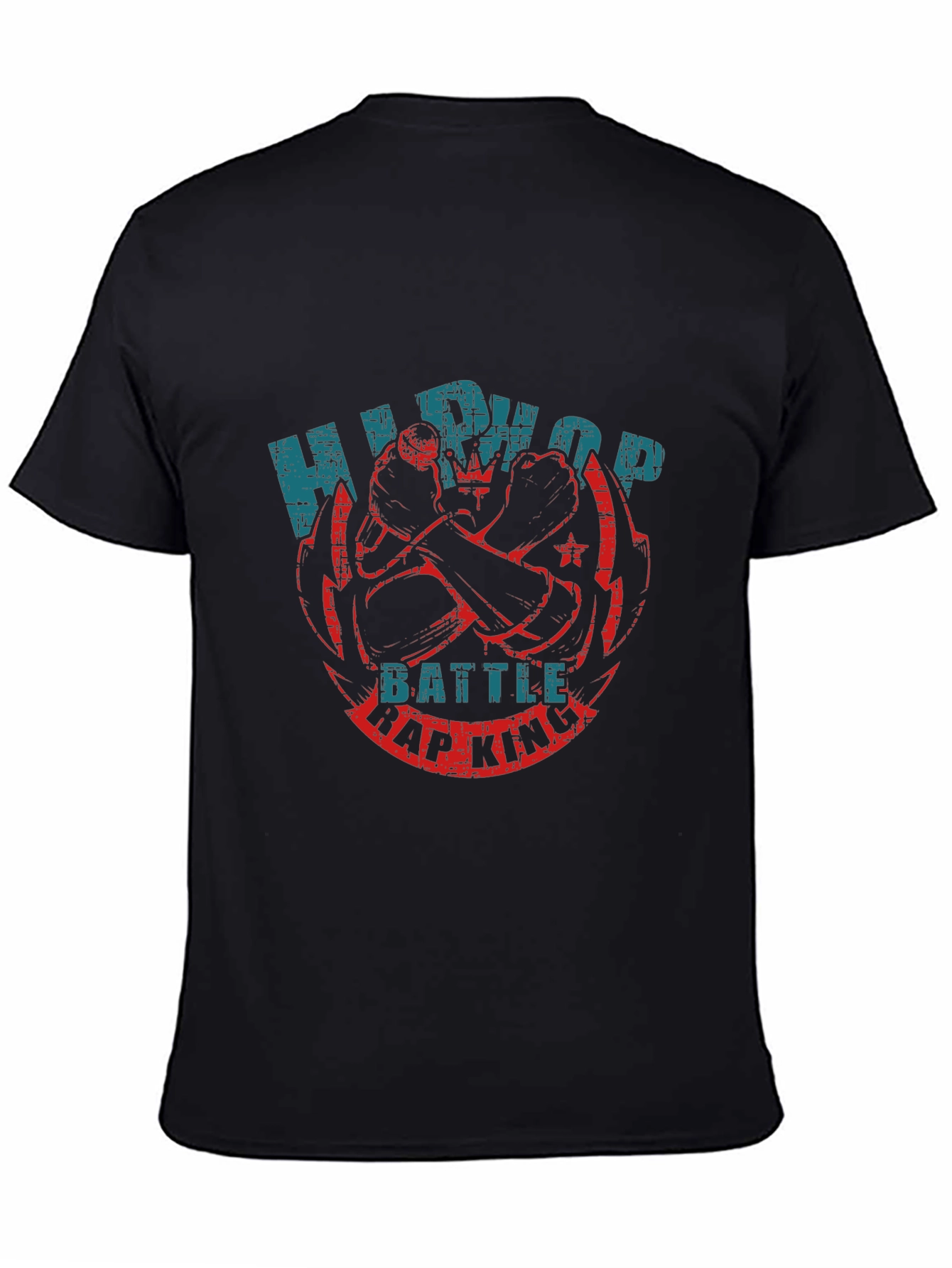 Hip Hop Battle Rap King Graphic Tee