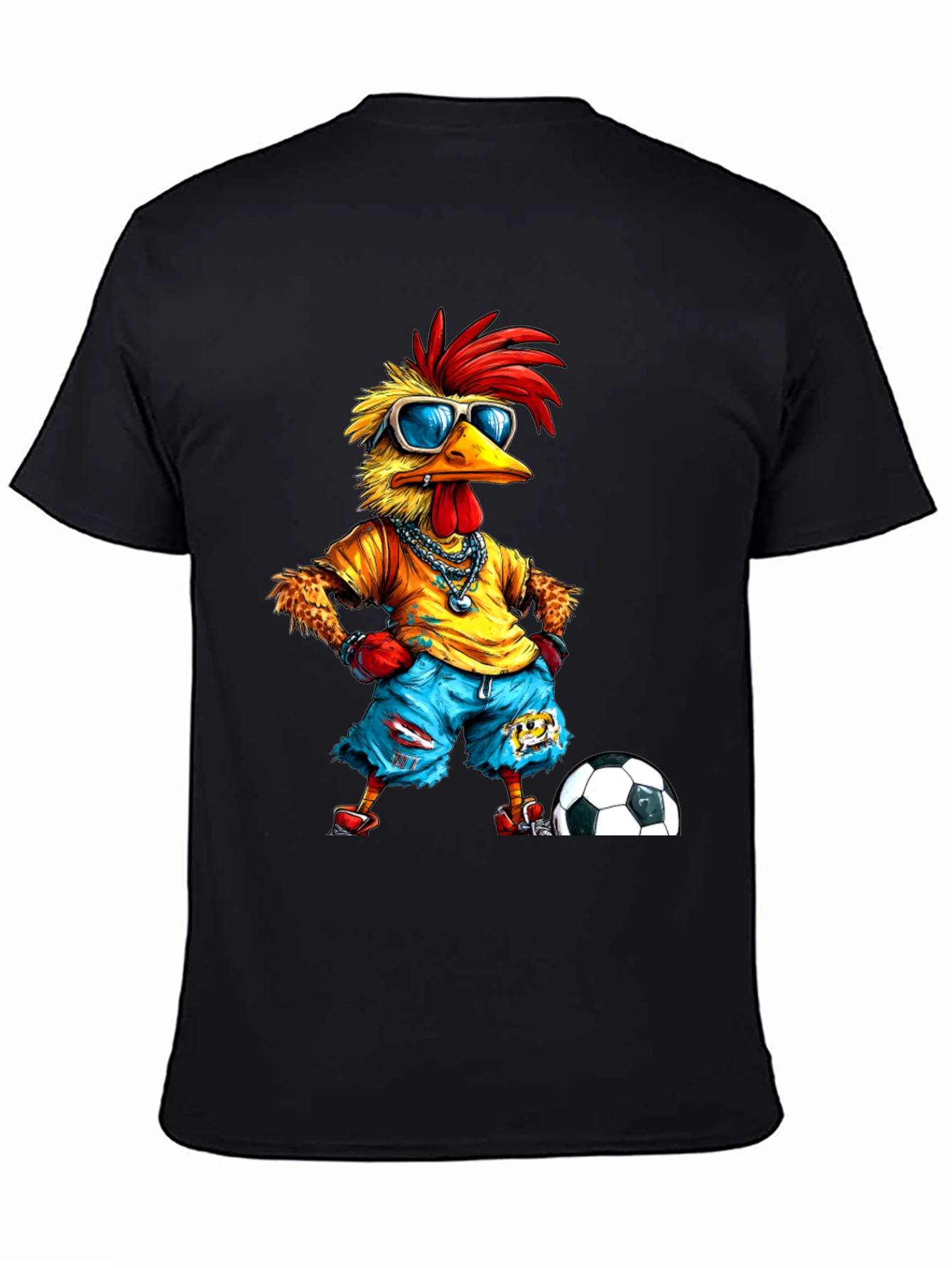 Cool Chicken Soccer T-Shirt