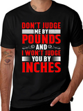 Dont Judge Me Mens Graphic T-Shirt