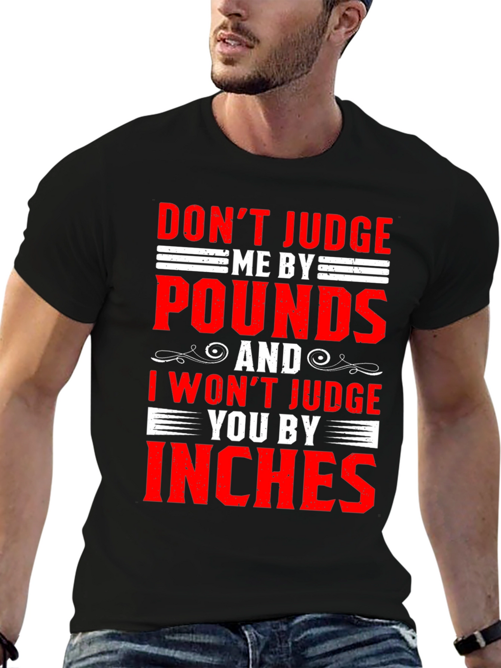 Dont Judge Me Mens Graphic T-Shirt