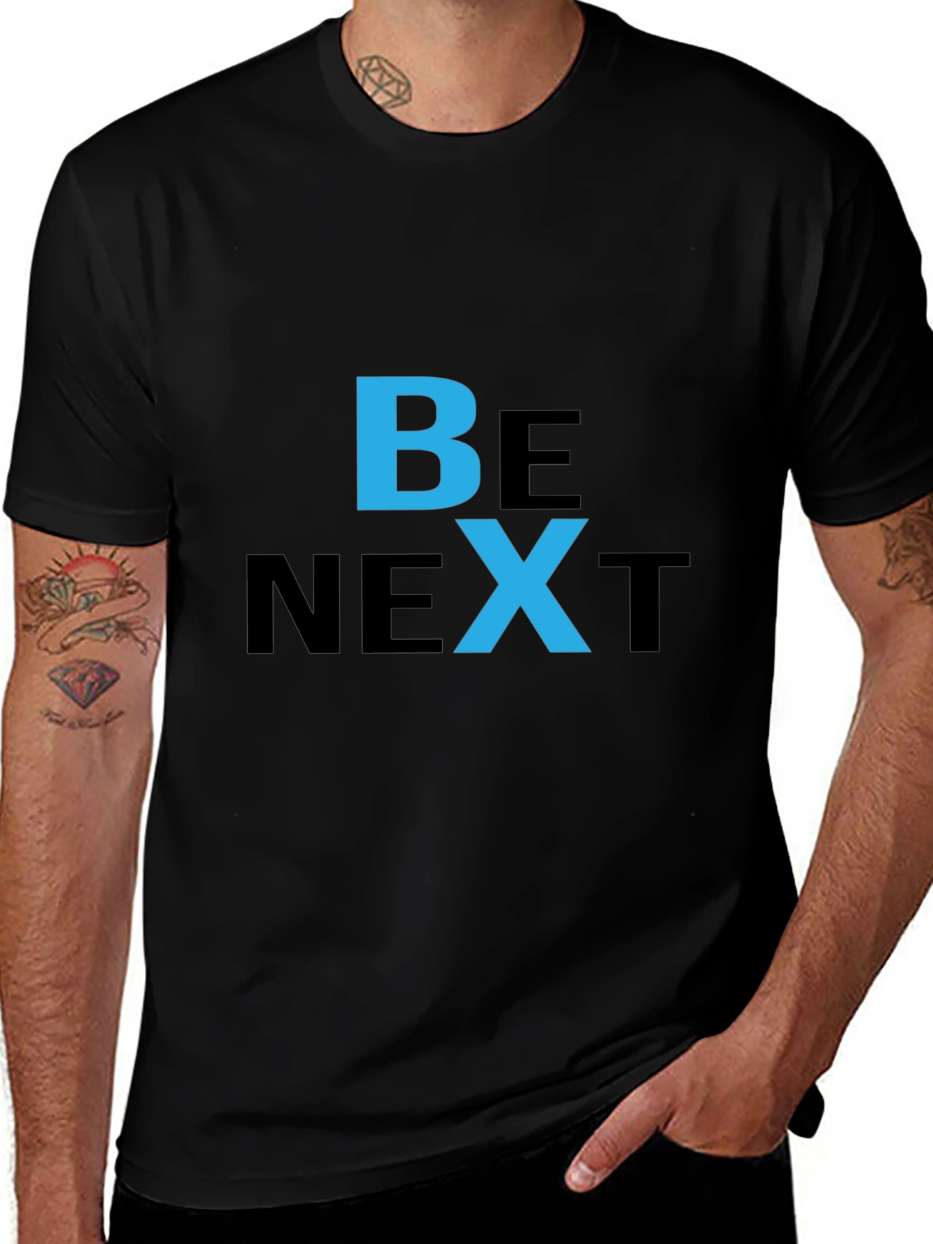 Be Next Graphic Tee - Trendy Cotton T-Shirt