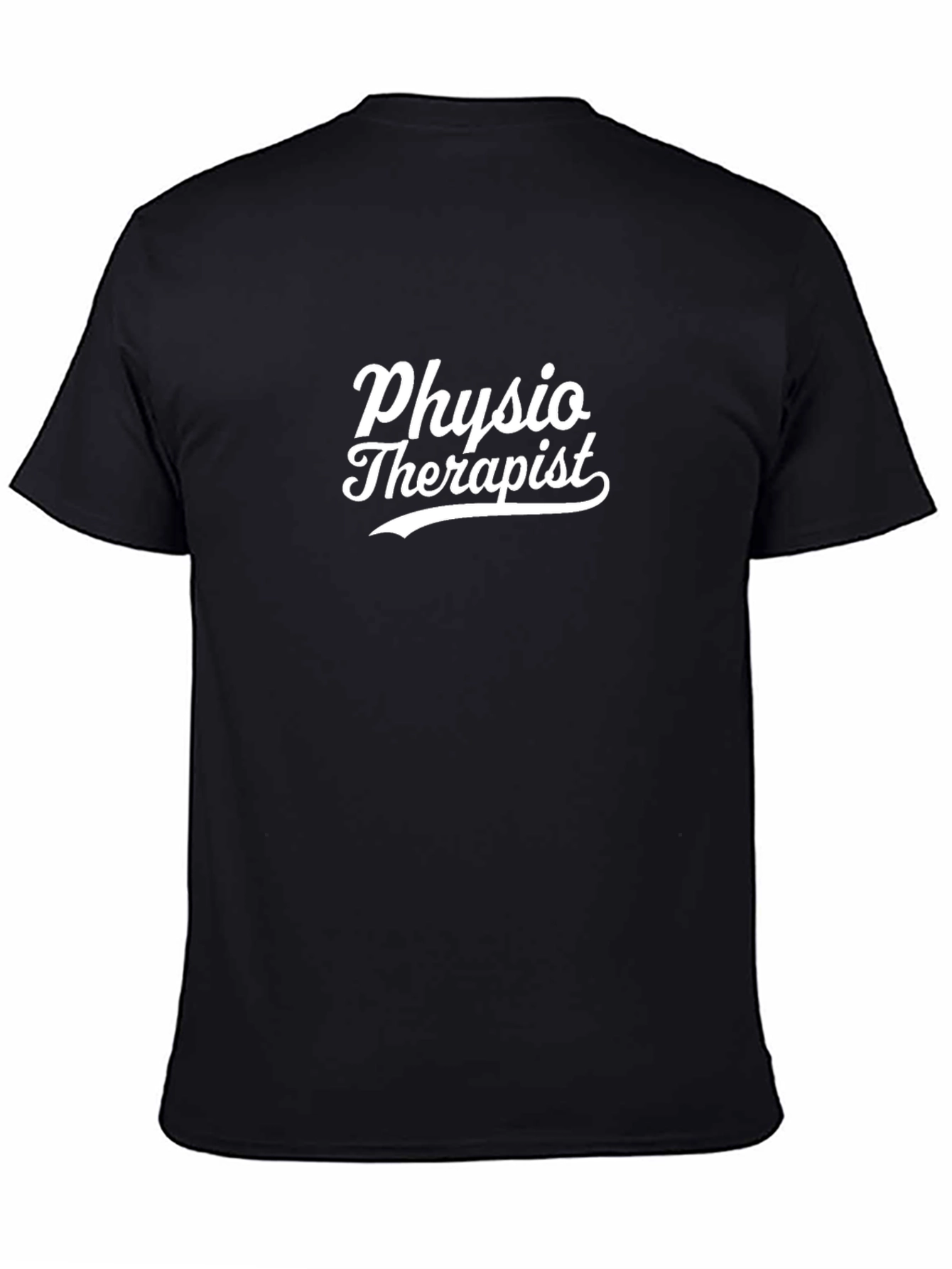 Physio Therapist T-Shirt - Stylish Black Tee