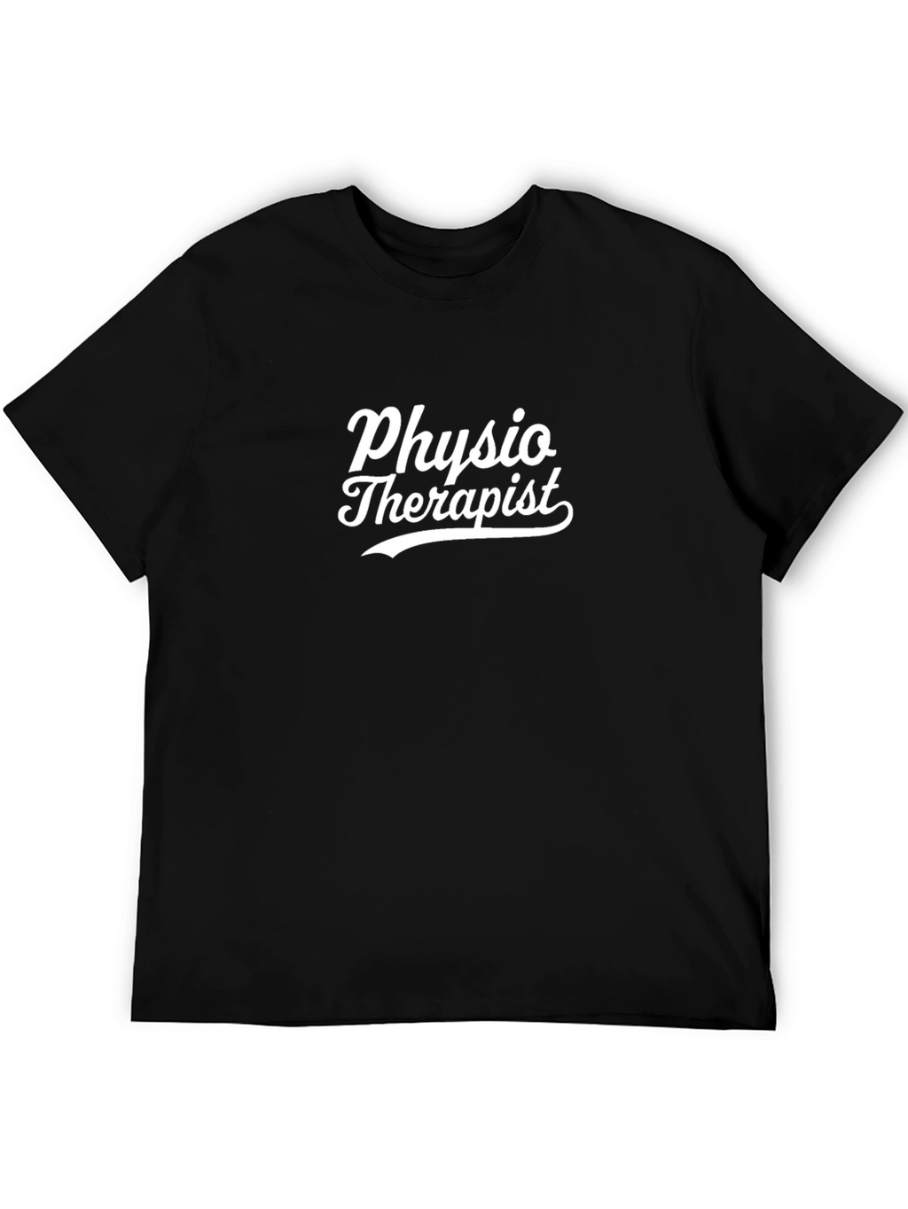 Physio Therapist T-Shirt - Stylish Black Tee