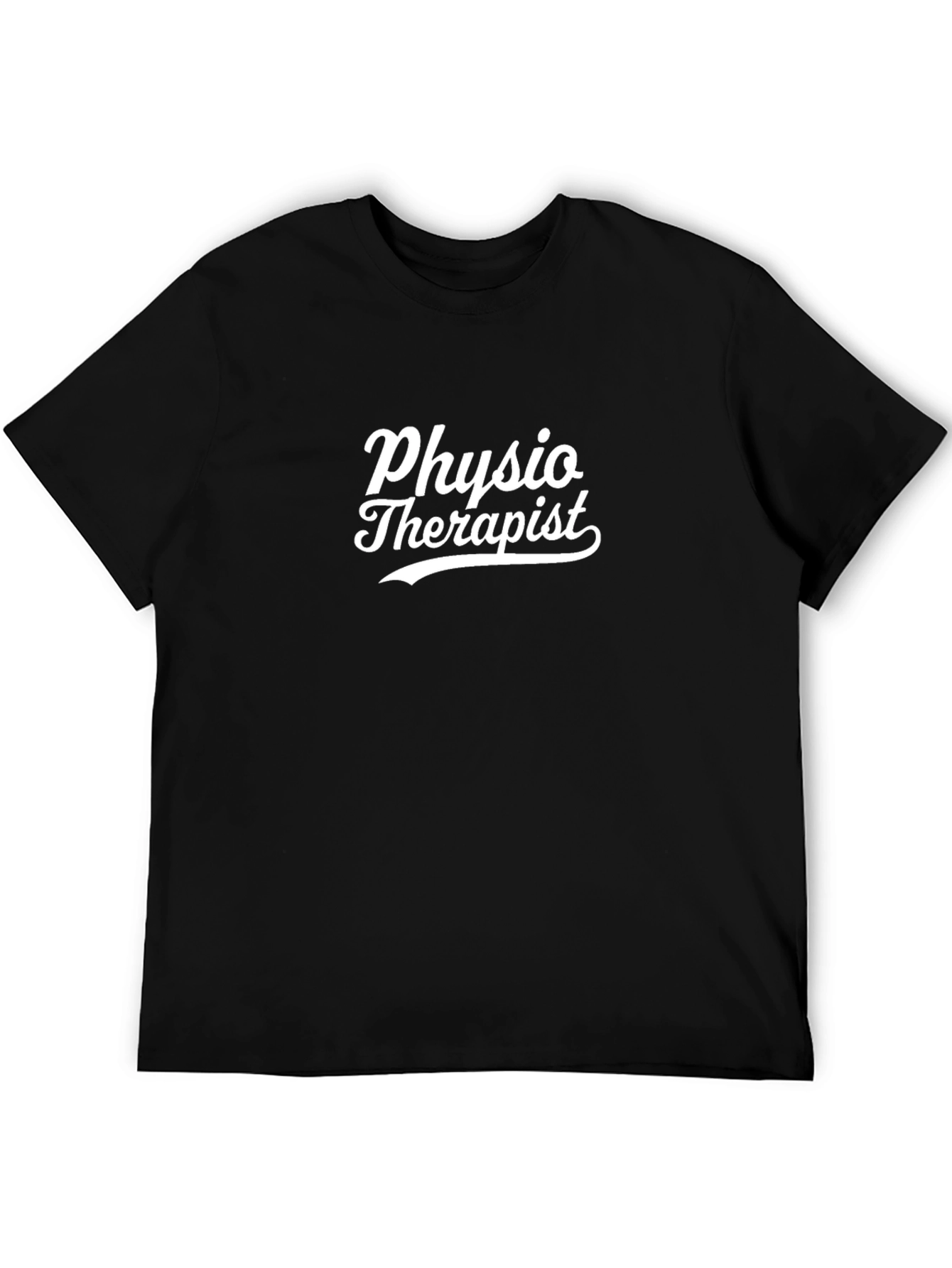 Physio Therapist T-Shirt - Stylish Black Tee