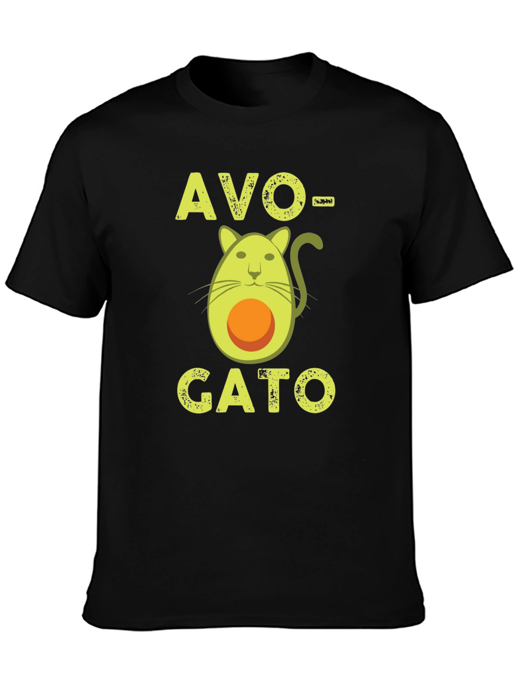 Avo-Gato T-Shirt - Avocado Cat Funny Graphic Tee