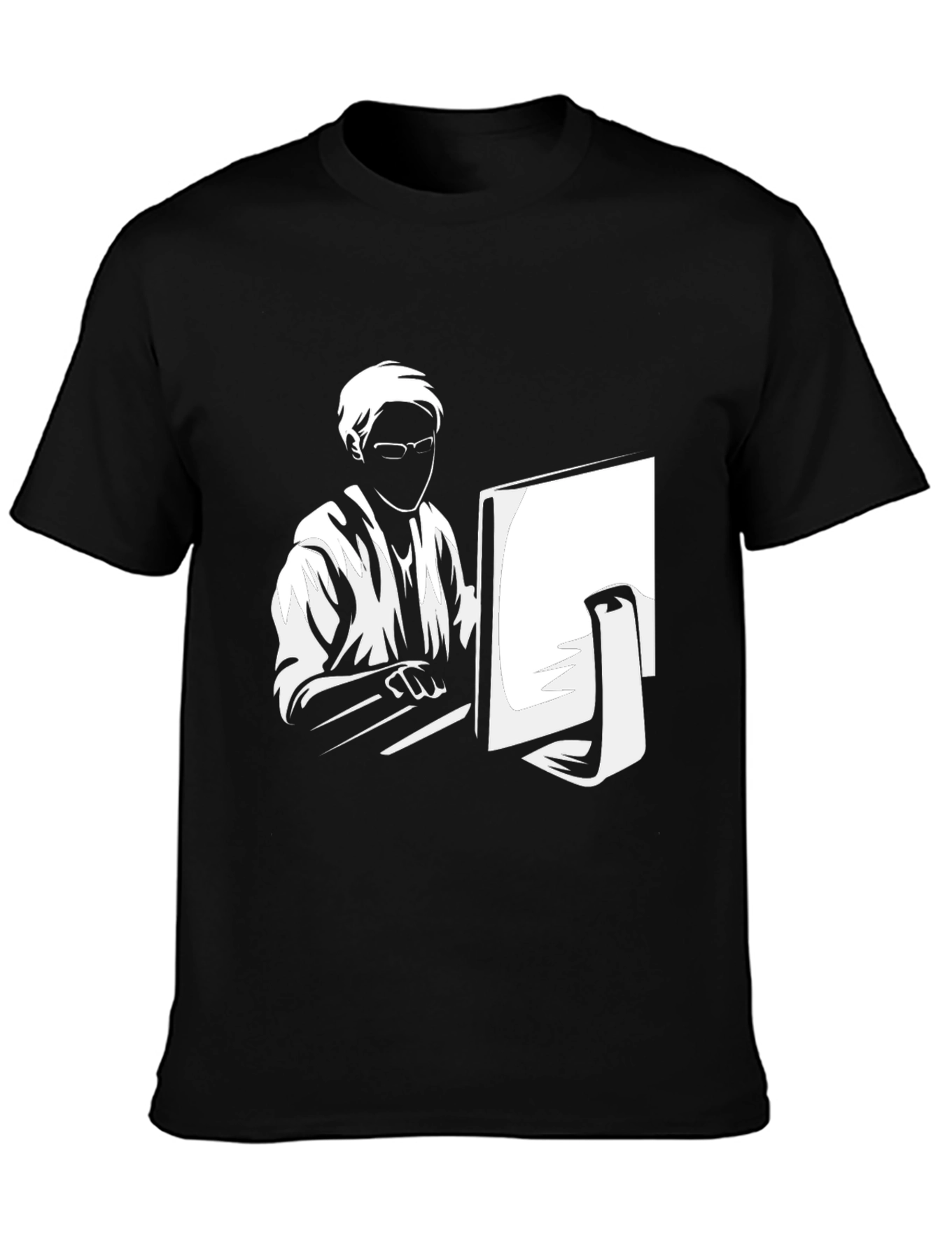 Gamer Graphic Tee - Black