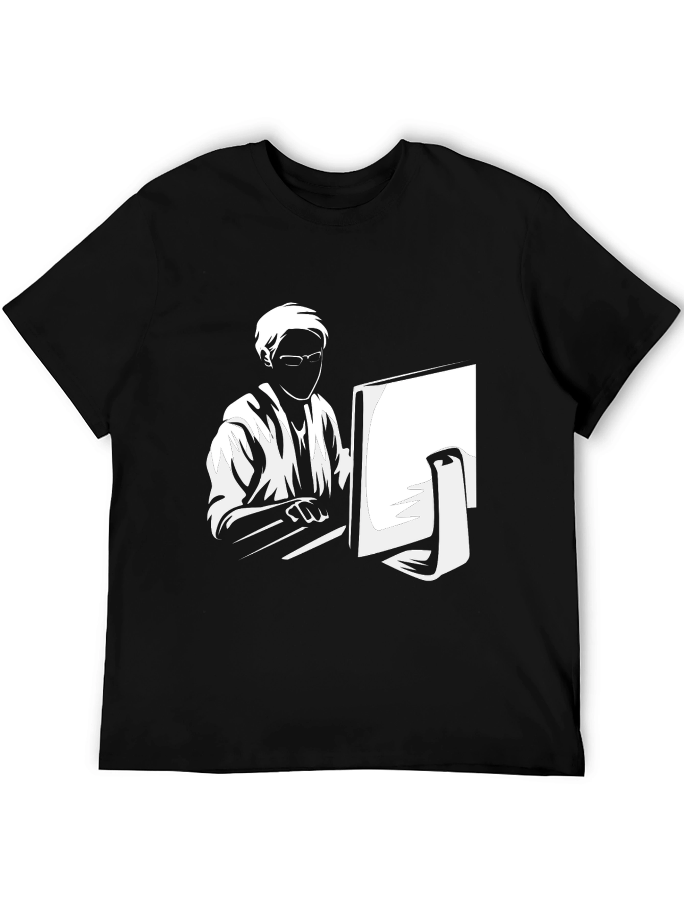Gamer Graphic Tee - Black