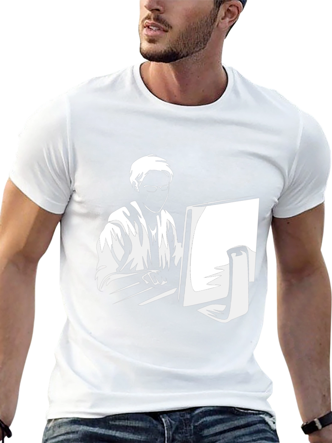 Gamer Graphic Tee - Black
