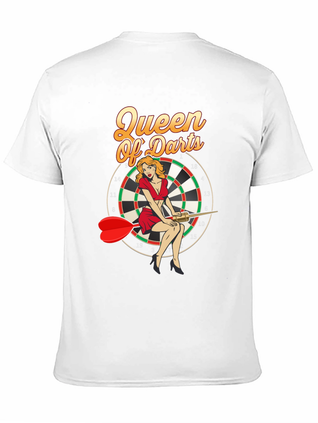 Queen of Darts Graphic T-Shirt