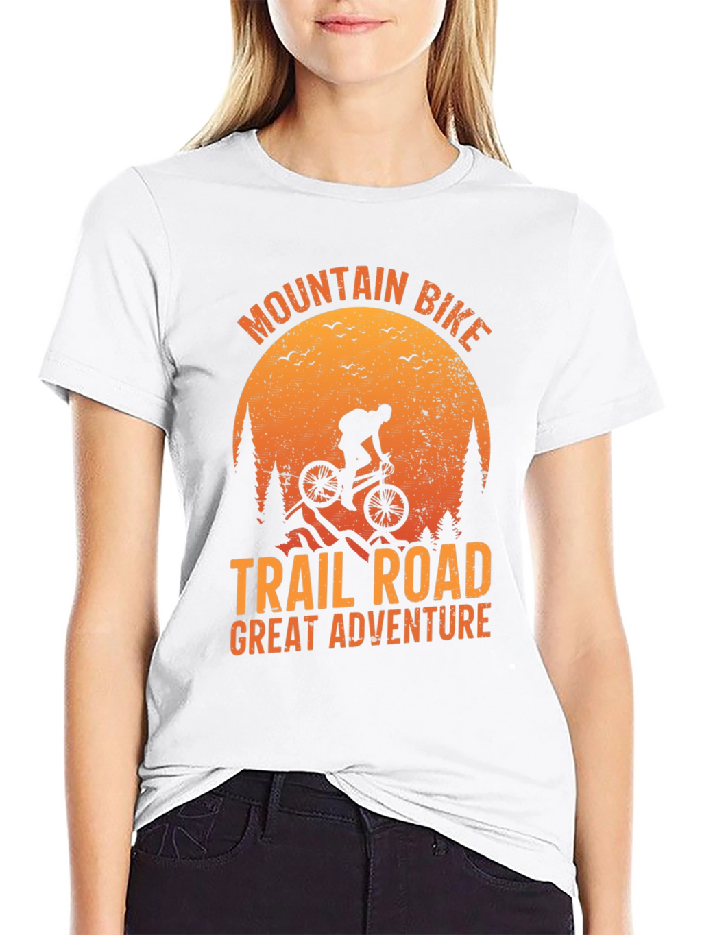 Mountain Bike Trail Road Adventure T-Shirt