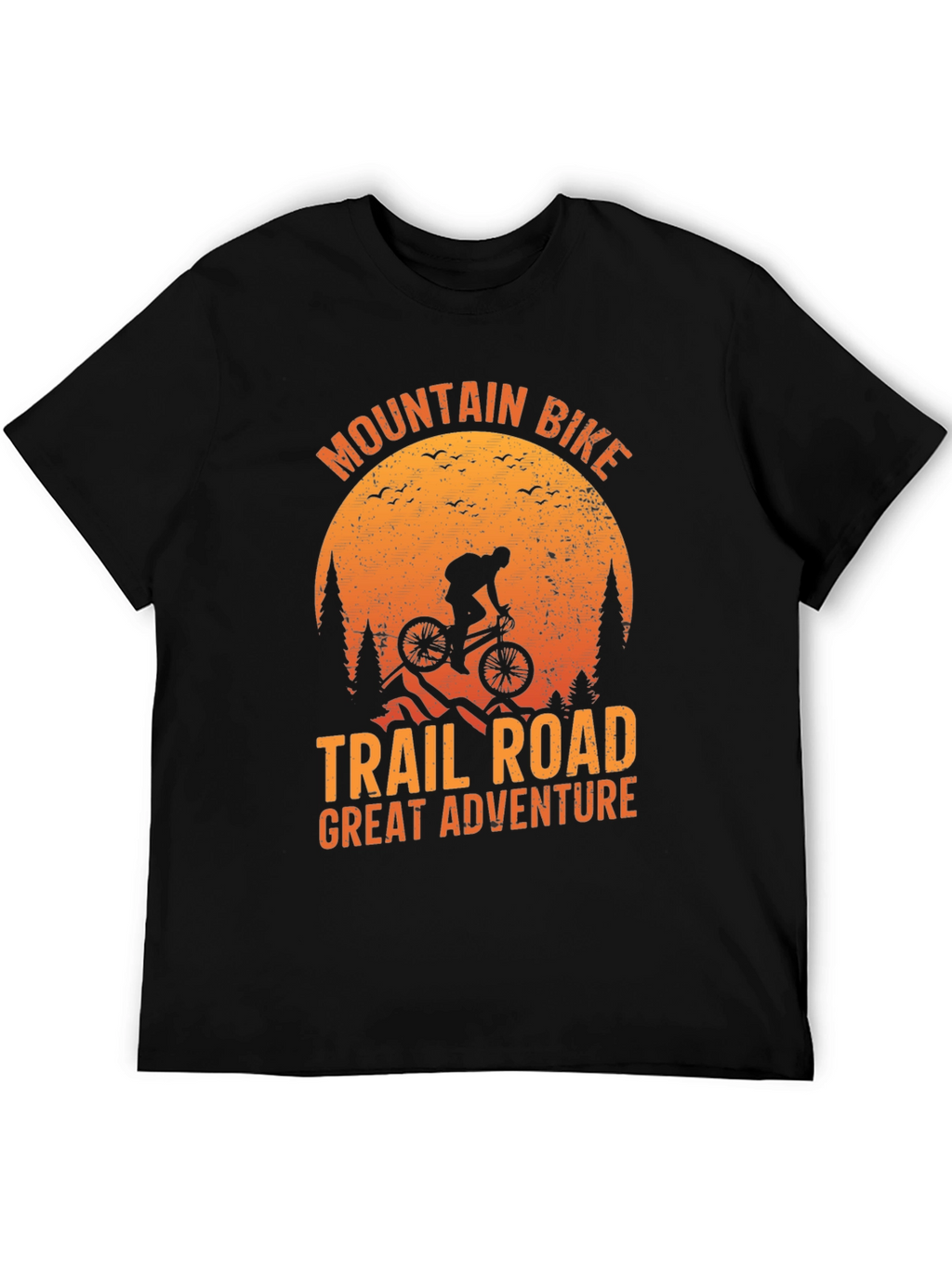 Mountain Bike Trail Road Adventure T-Shirt