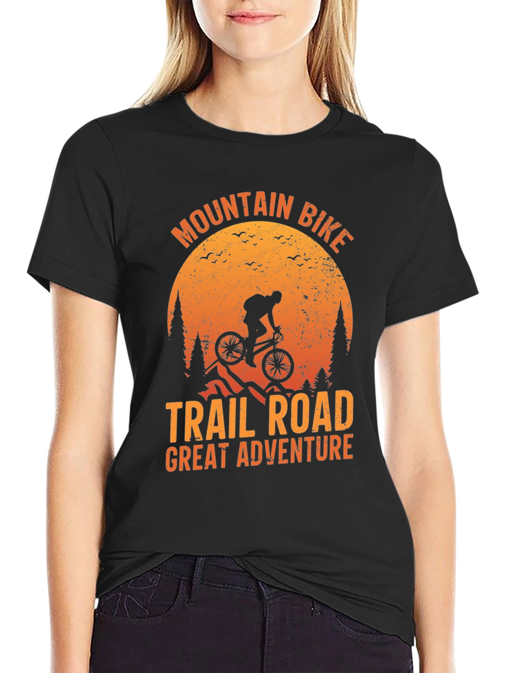 Mountain Bike Trail Road Adventure T-Shirt