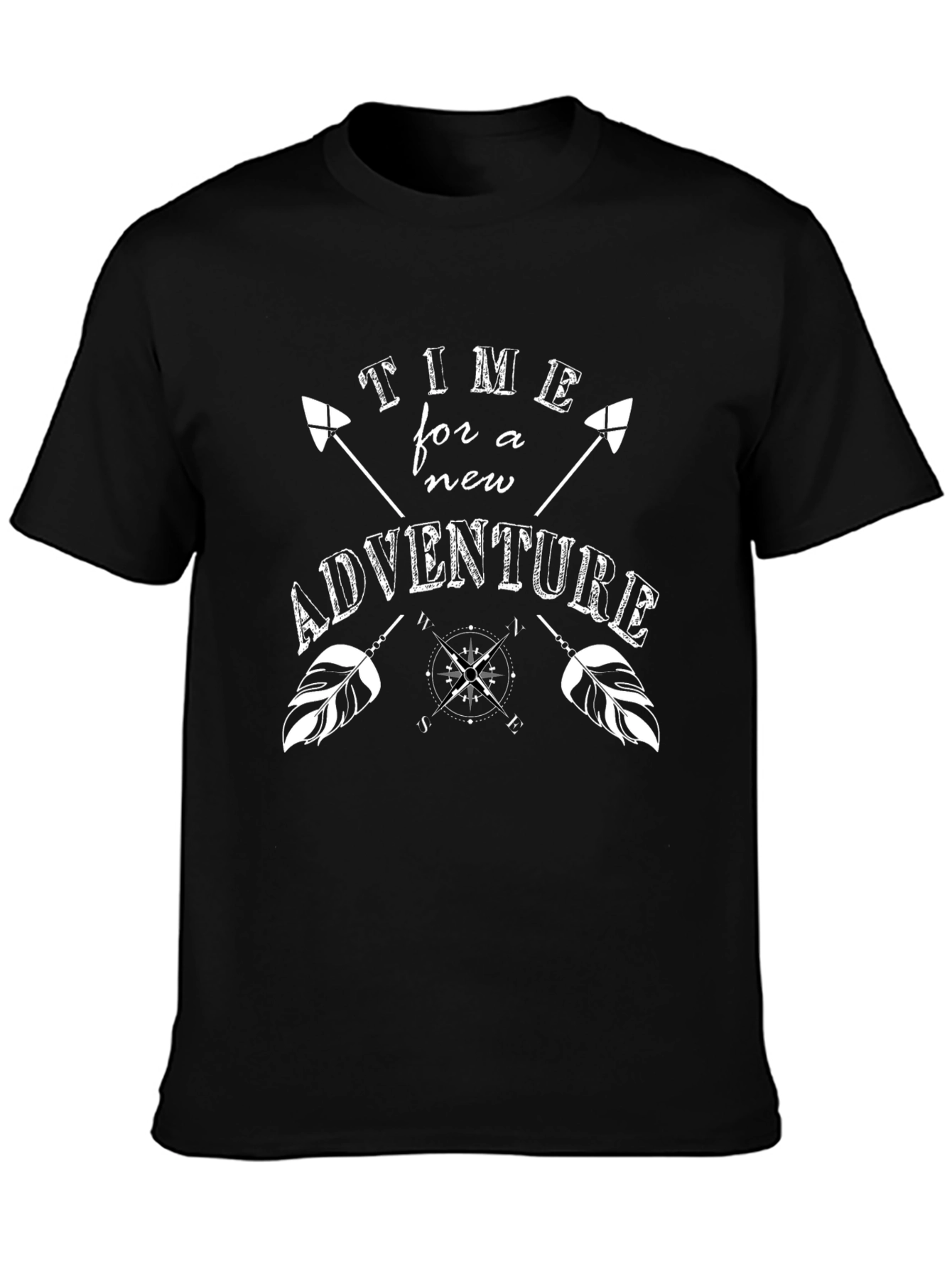 Adventure Time Graphic Tee - Mens Black T-Shirt