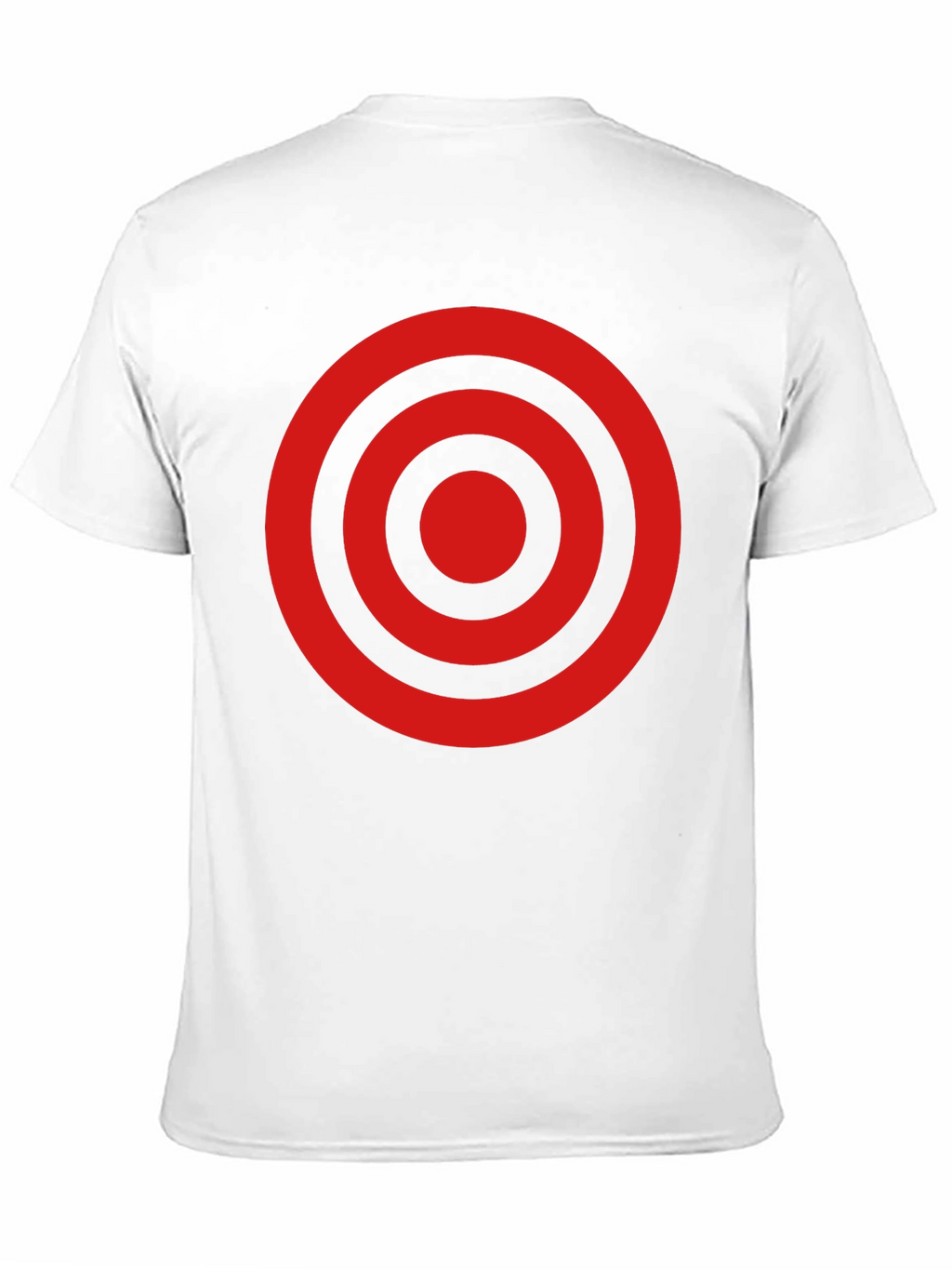 Target Circle Graphic Tee - Black Cotton T-Shirt