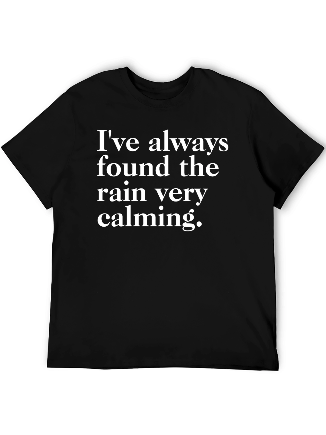 Rain Calming T-Shirt - Unisex Soft Style Tee