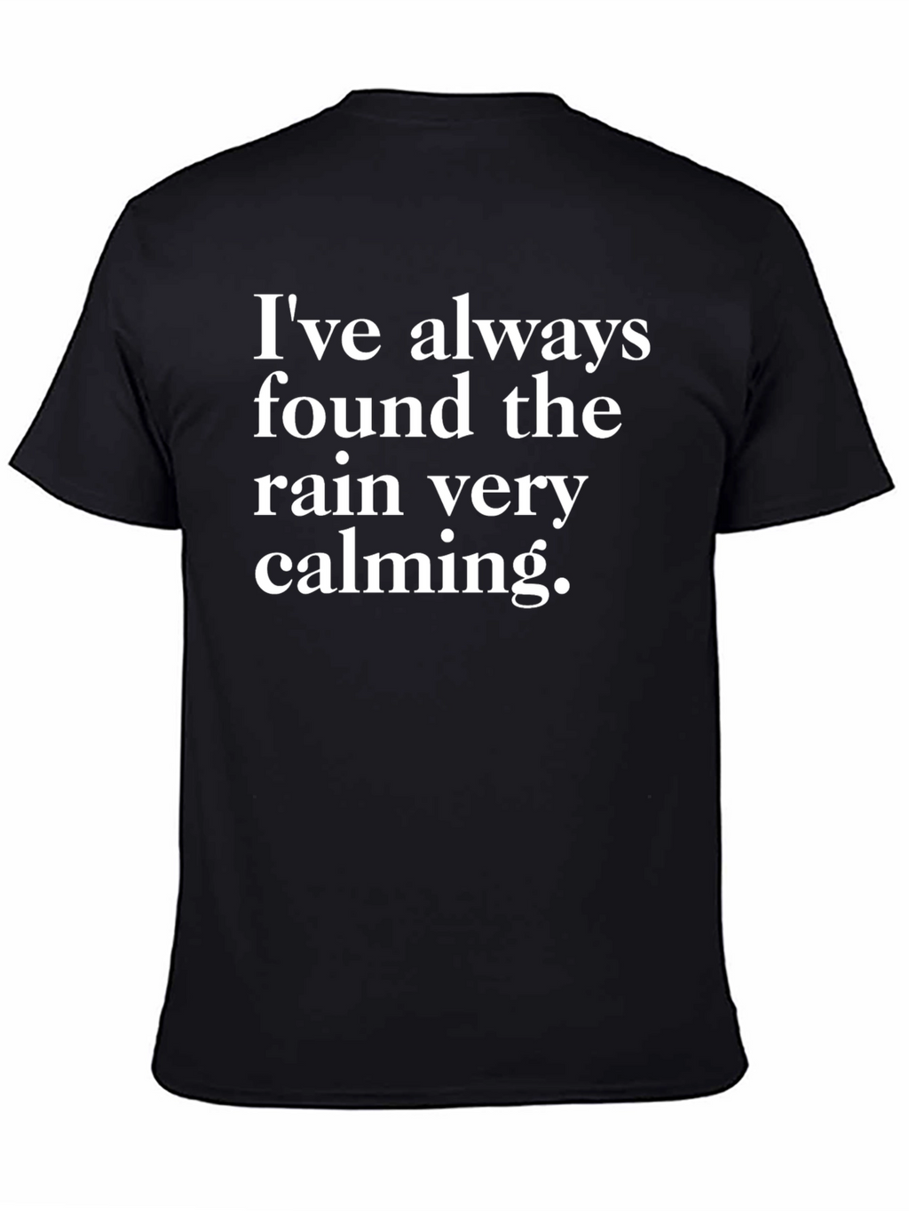 Rain Calming T-Shirt - Unisex Soft Style Tee