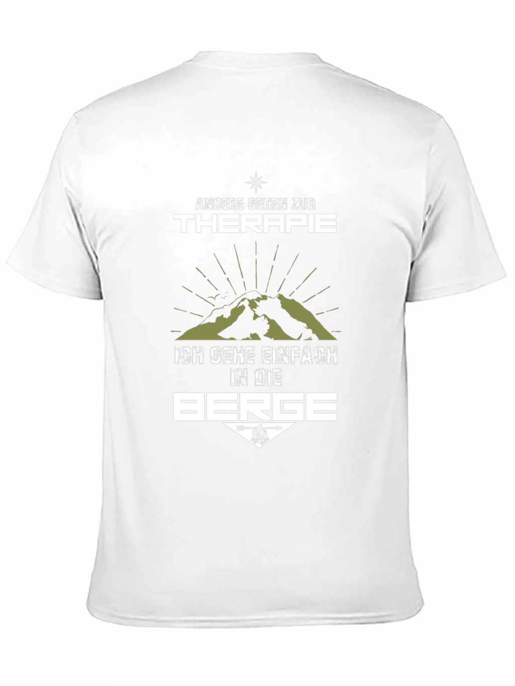 Mountain Therapy T-Shirt - Hiking Adventure Tee