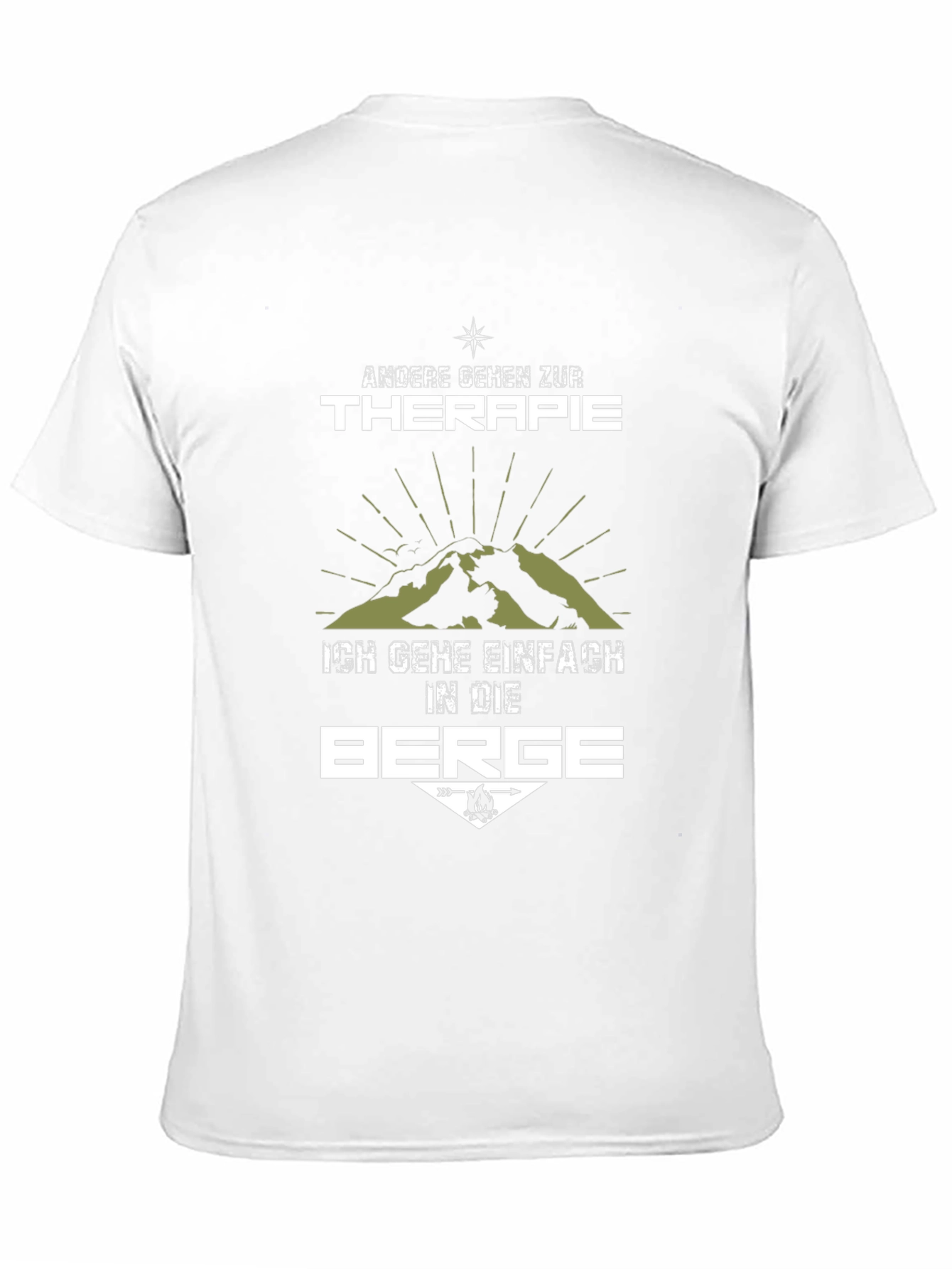 Mountain Therapy T-Shirt - Hiking Adventure Tee