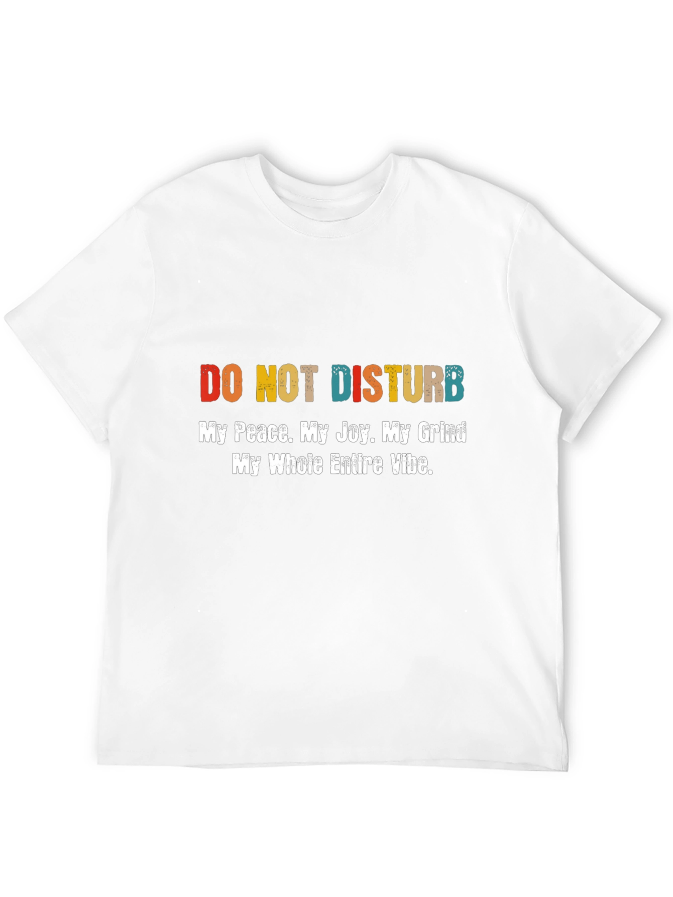 Do Not Disturb Graphic Tee - Mens Black T-Shirt