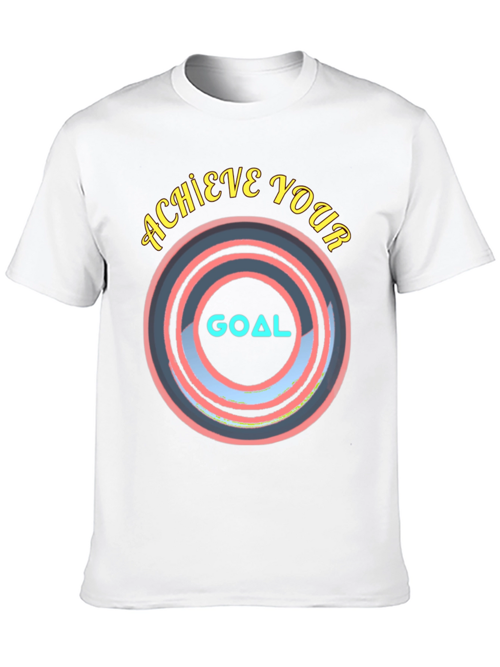 Achieve Your Goal T-Shirt - Motivational Design