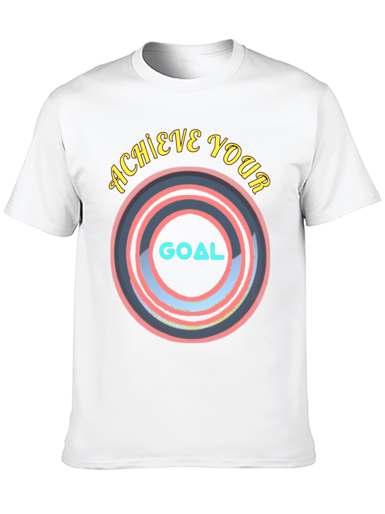 Achieve Your Goal T-Shirt - Motivational Design