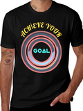 Achieve Your Goal T-Shirt - Motivational Design