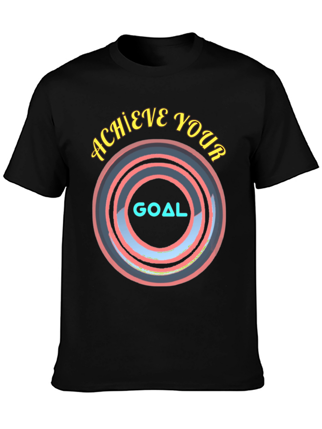 Achieve Your Goal T-Shirt - Motivational Design