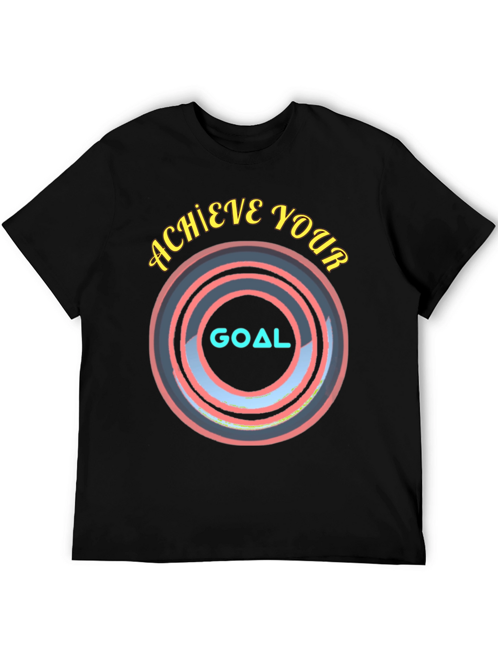 Achieve Your Goal T-Shirt - Motivational Design